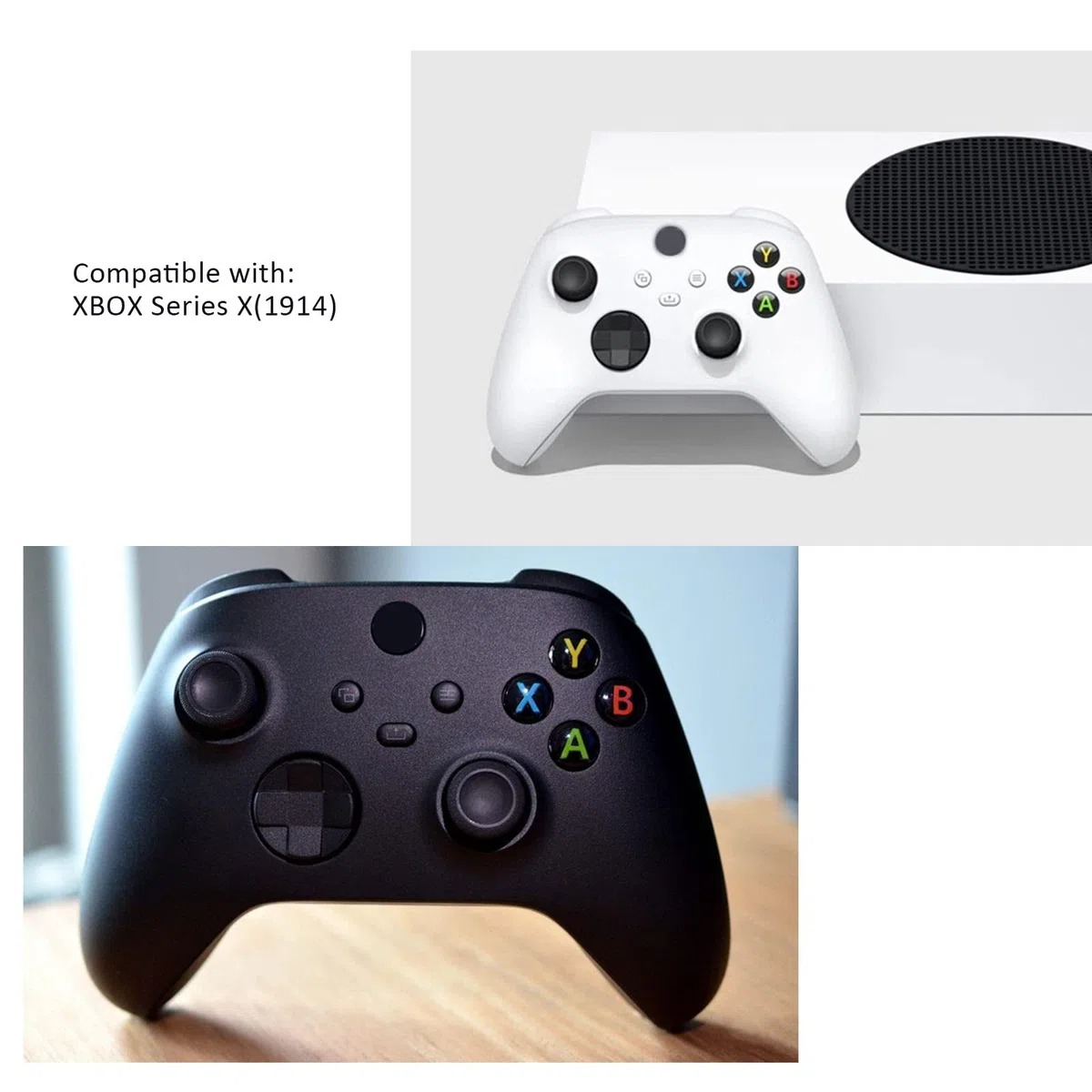 2 zestawy przycisków zderzaka LB RB przycisk wyzwalacza barku i kontrolera przestrzennego część zamienna do naprawy kompatybilna z XBOX Series X (1914)