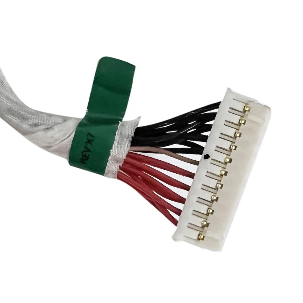 Gintai DC JACK ZŁĄCZE PORT ŁADOWANIA ZASILANIA dla HP Omen 17-CK 17-CK1000 17T-CK 17T-CK000 M45544-S32 M57115-001