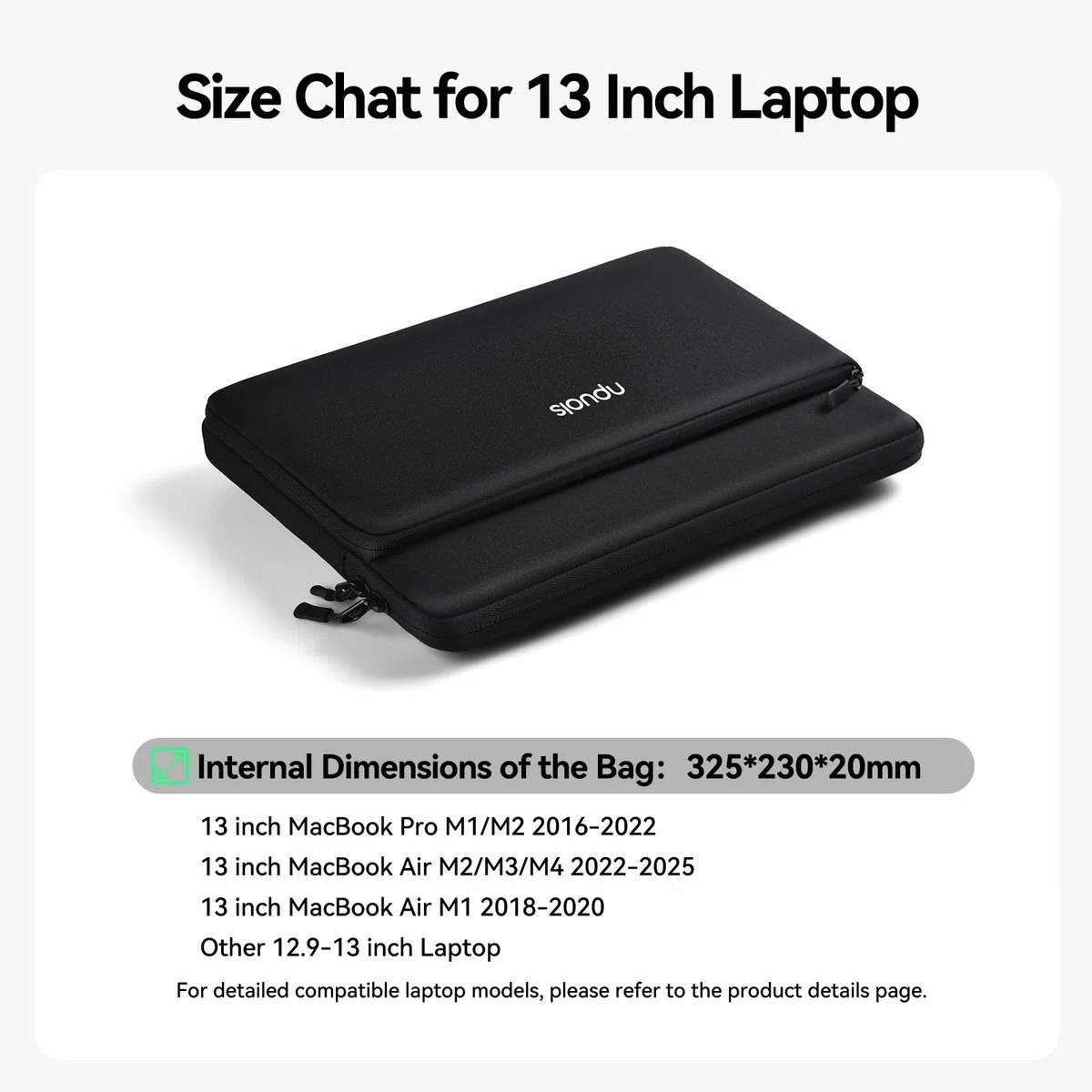 Zestaw Pokrowiec Na Laptop 13 Cali, Przednia Kieszeń Z Zamkiem L | Torba Na Laptop Dla MacBook Air 13/13,6 M5/M4/M3/M2/M1, MacBook Neo 13, MacBook Pro 13,3, 13" HP Dell Lenovo Asus Surface