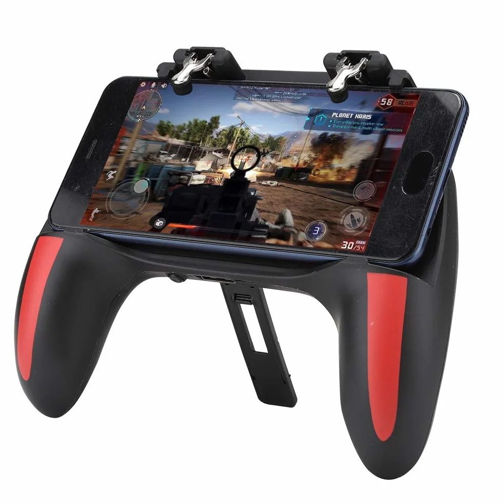 Sutinna Gamepad do smartfona, kontroler gier podwójny kontroler do telefonu komórkowego z wentylatorem 2500mAh/5000mAh(5000 mah)