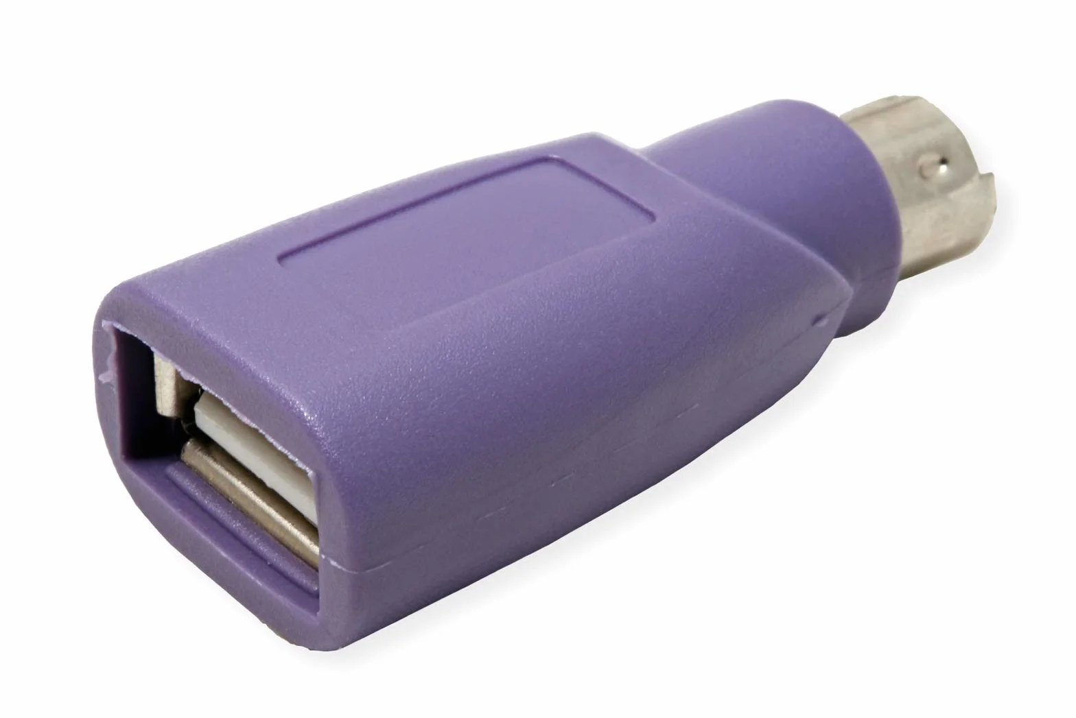 Value 12991073 PS/2 USB adapter klawiatury liliowy