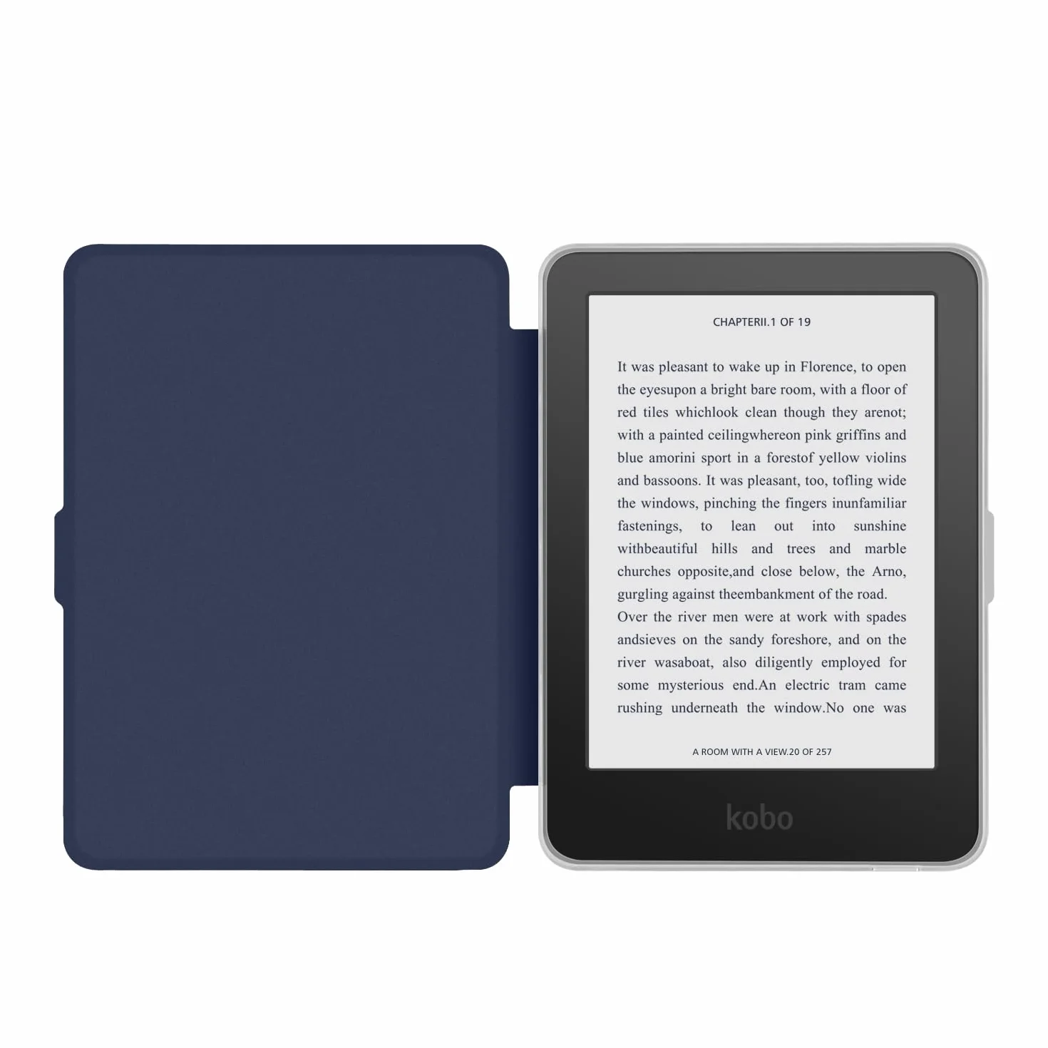 YoungMe Obracane o 360 stopni etui do Kobo Clara BW 2024 roku 15.2 cm, zdejmowana, magnetyczna konstrukcja, ochronna, regulowana osłona, przezroczysta tylna strona z automatycznym uśpienia/budzeniem