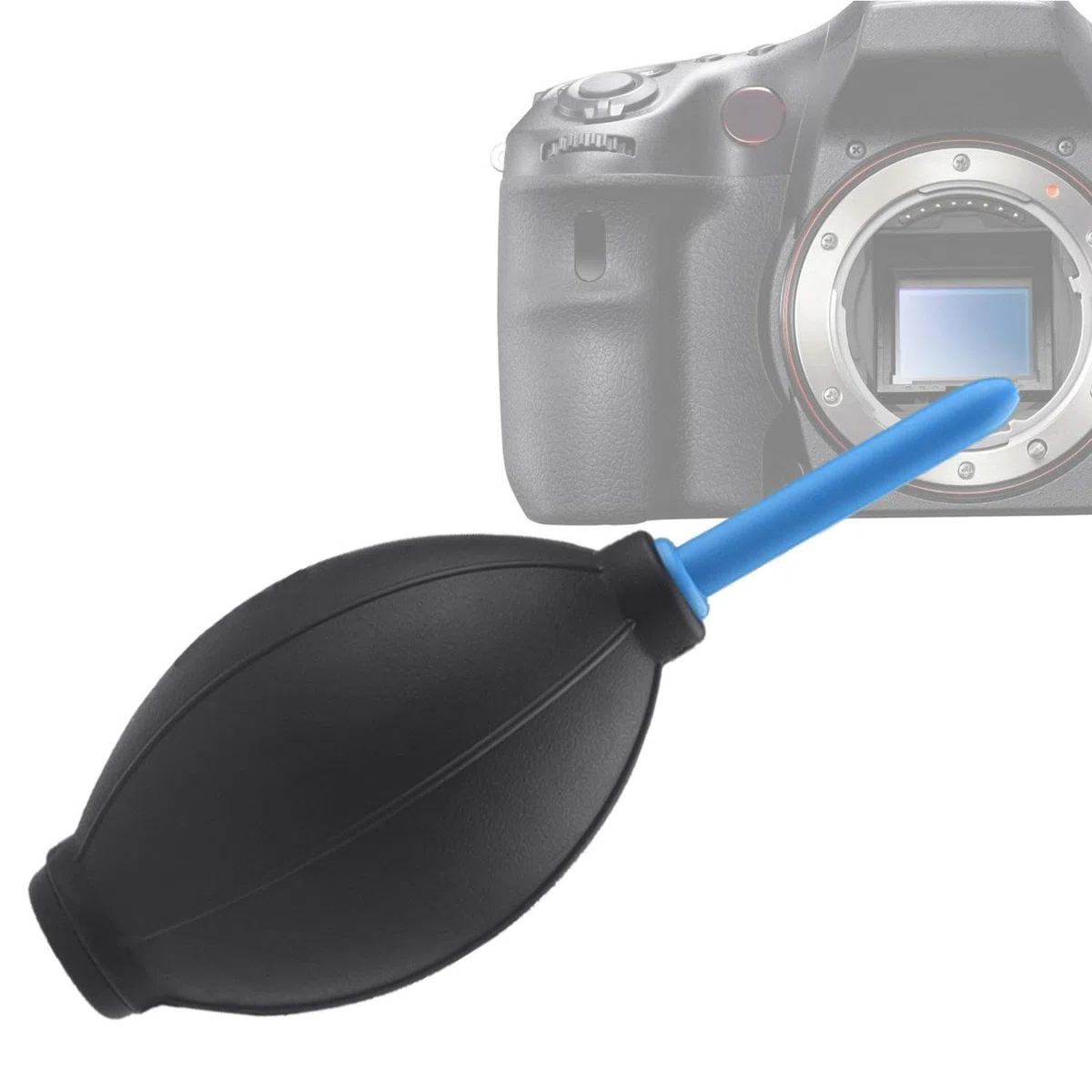 Profesjonalny zestaw do czyszczenia kamery DSLR (Canon, Nikon, Pentax, Sony): dwustronny trzpień do czyszczenia obiektywu, pusta butelka z rozpylaczem, więcej (bez płynu czyszczącego)