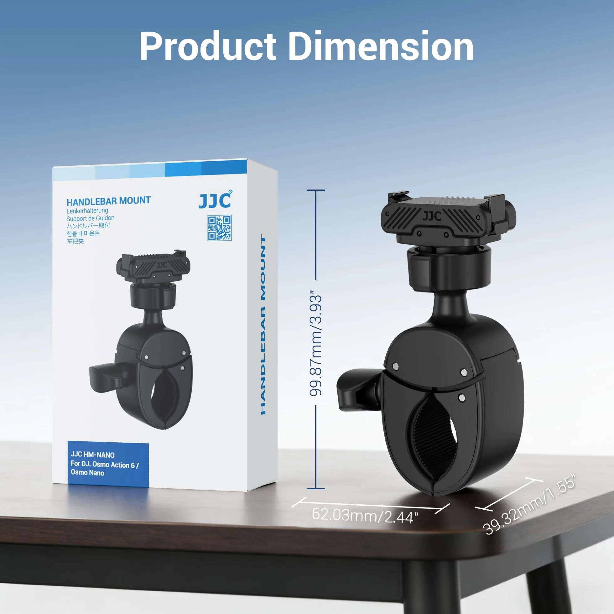 JJC Uchwyt zaciskowy do DJI Osmo Nano Action 6