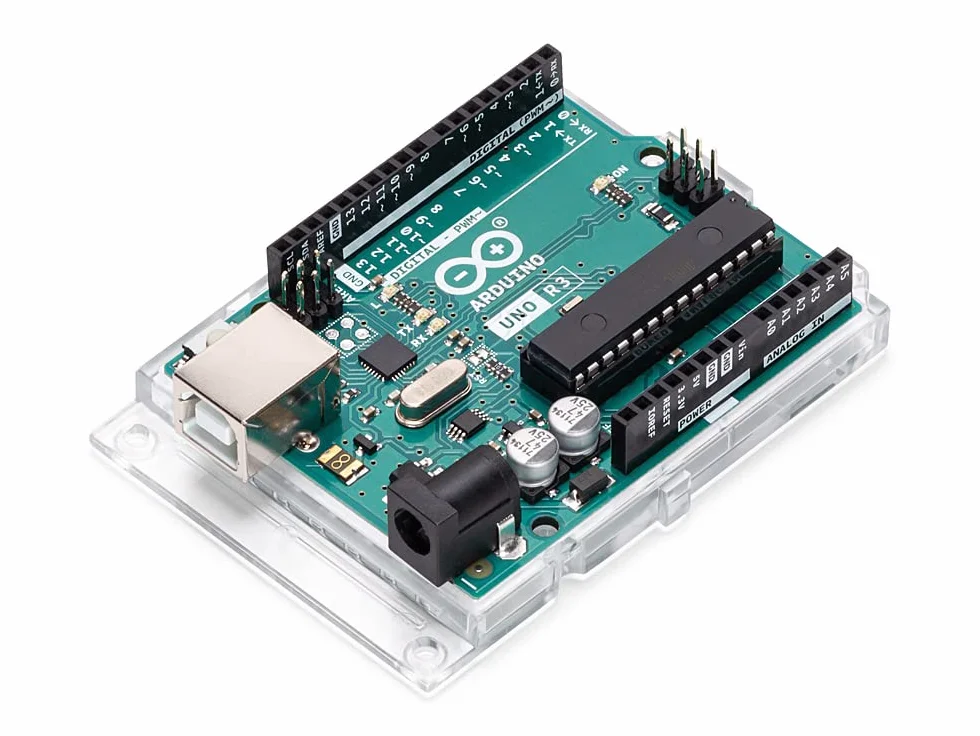 Arduino Uno REV3 [A000066] – mikrokontroler ATmega328P, 16MHz, 14 pinów cyfrowych I/O, 6 wejść analogowych, 32KB Flash, łączność USB, kompatybilny z Arduino IDE do projektów DIY i prototypowania