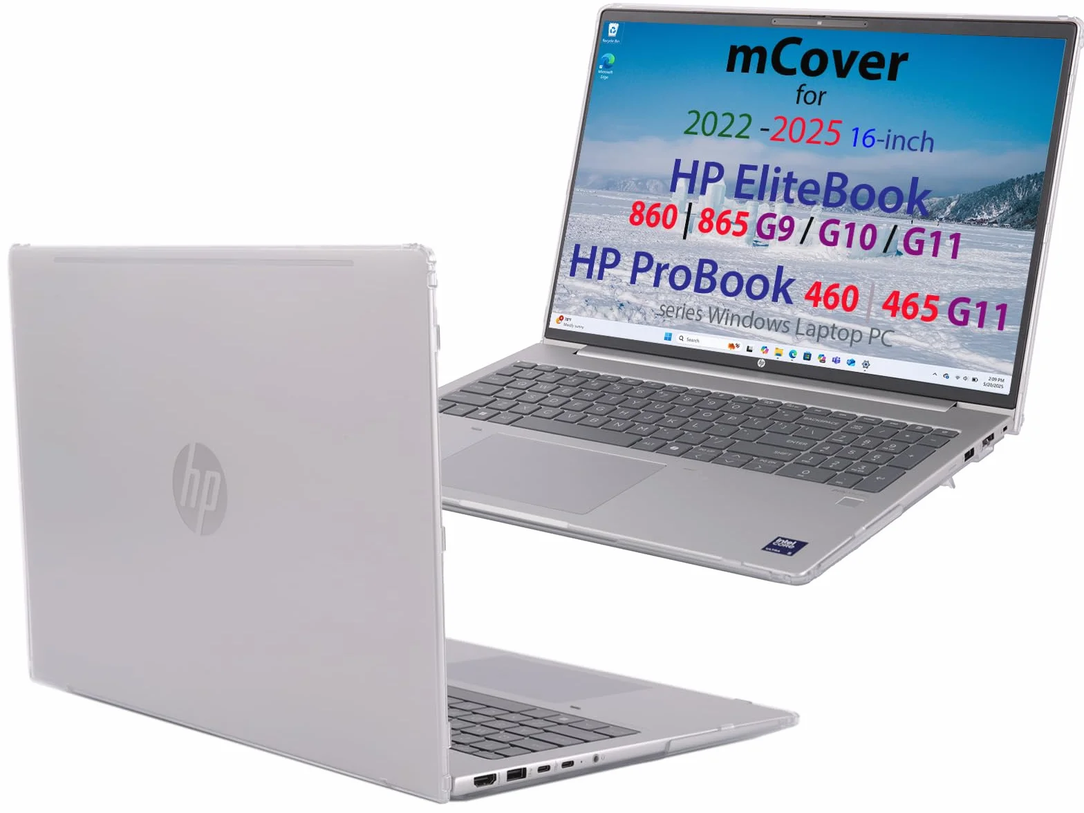 mCover Etui kompatybilne z HP ProBook 460 465 G11 EliteBook 860 865 G9 G10 G11 40.6 cm przezroczyste