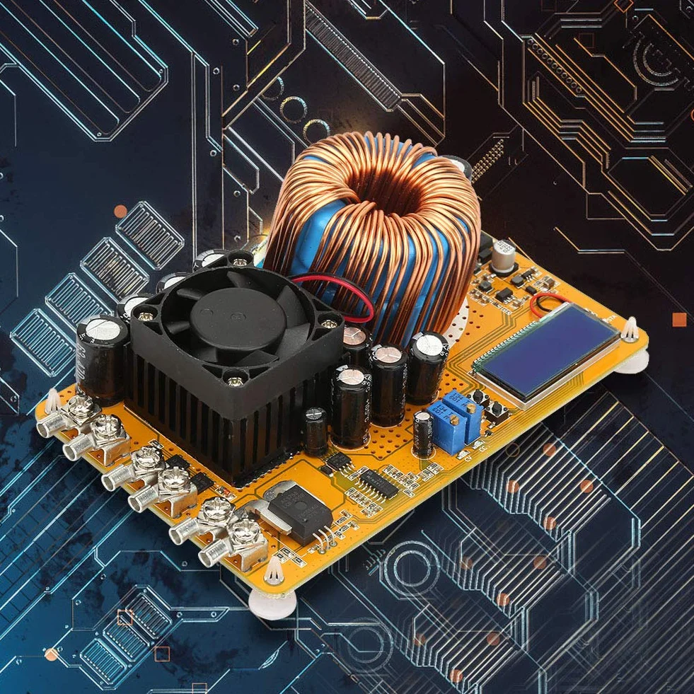 Regulowany moduł zasilacza obniżającego napięcie DC Wysoka wydajność 8 40 V do 0 32 V 50A Przetwornica napięcia do elektronarzędzi Pojazdy elektryczne Układy słoneczne