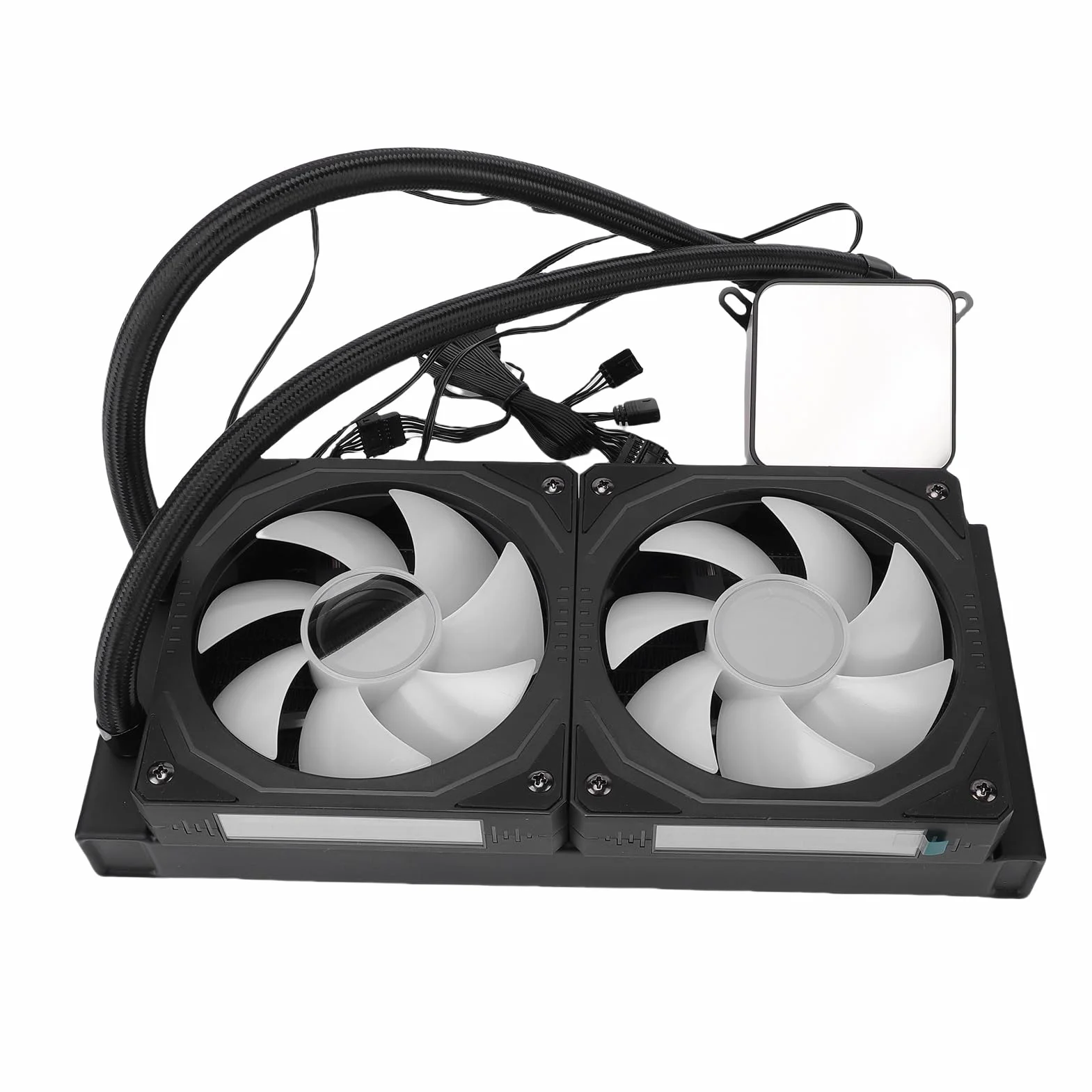 Generic Płynna Chłodnica Procesora RGB Zaawansowana Technologia Uszczelniania dla LGA 1700 2011 2066 Płynna Chłodnica Procesora ARGB Pasuje do Gniazda AM4 AM5 PC Wodna dla Entuzjastów Podkręcania