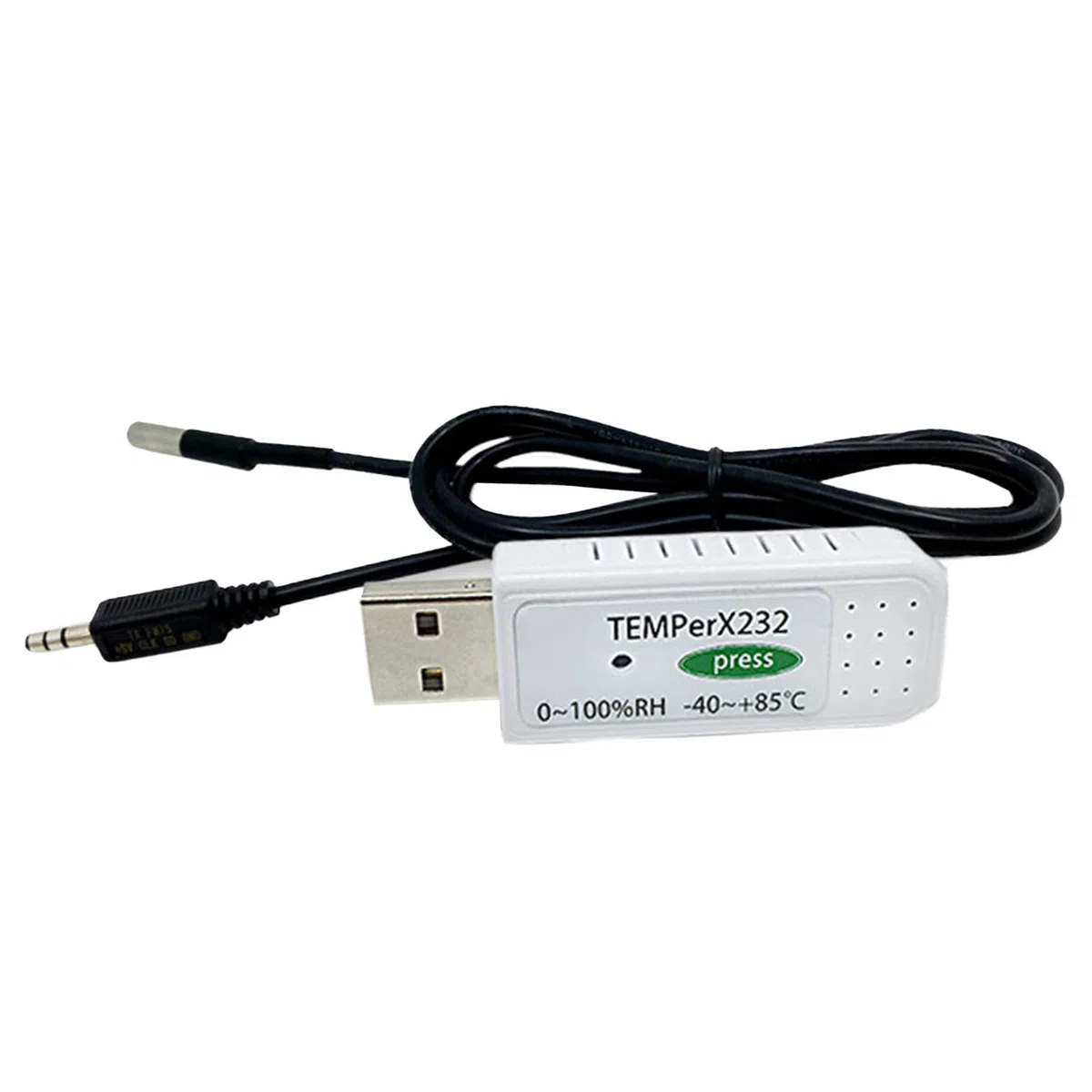 USB miernik temperatury i wilgotności, sonda zewnętrzna, alarm e-mail, przechowywanie danych, rejestrator,