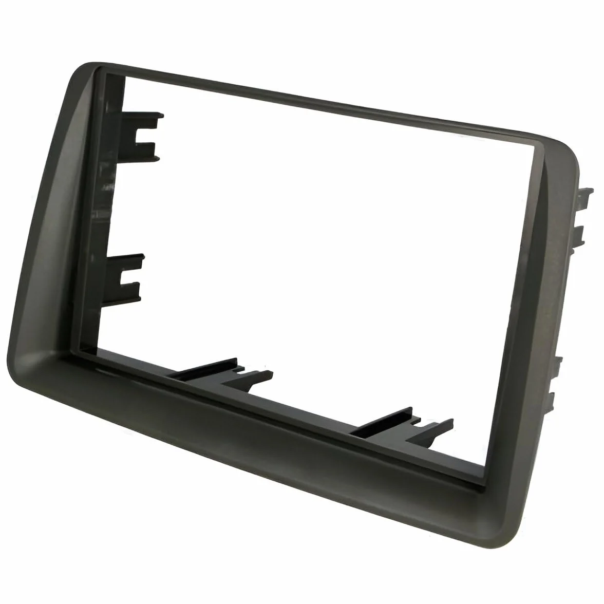 Sound-way - Zestaw do montażu radia samochodowego, przednia rama radia DIN, adapter kompatybilny z Fiat Panda (169) 2003-2012