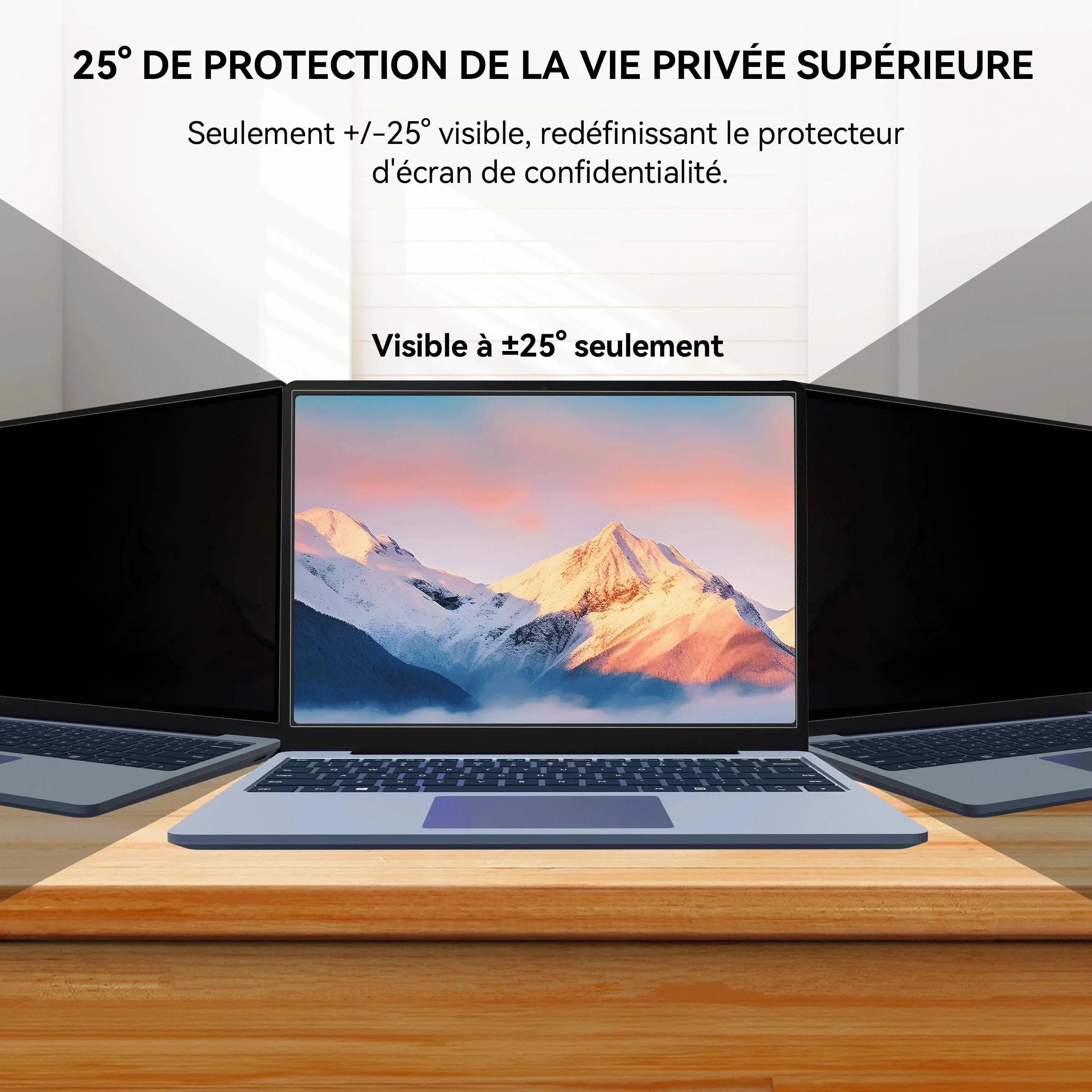 Filtr prywatności 15,6 cala 16:9, przenośny ekran komputera, kompatybilny z HP/Dell/Acer/Lenovo/Thinkpad/Envy, zdejmowana ochrona przed szpiegiem/niebieskim światłem ochrona ekranu laptopa