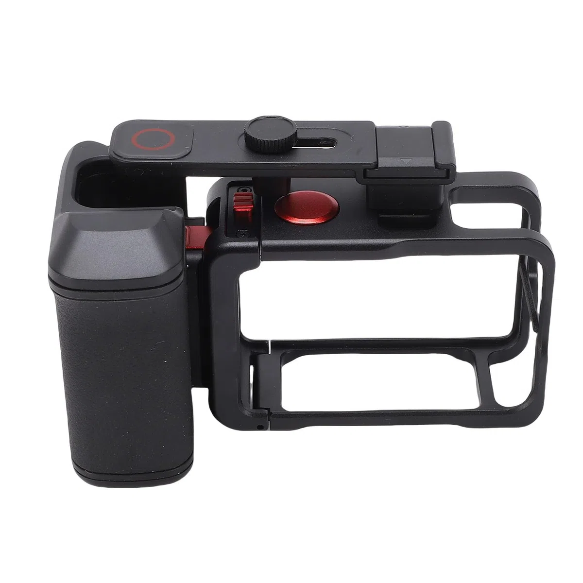 Generic Zestaw Uchwytów do Aparatu dla ACTION 5 PRO 4 3|Ergonomiczny Zestaw Uchwytów do Fotografii Ulicznej|Antypoślizgowy, Zapobiegający Upadkowi|Przenośny Partner Street Snap|Pasuje ACTION 4 3 5