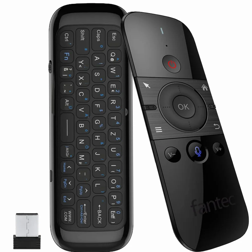 FANTEC 2469 AIR-300 Air Mouse klawiatura pilot zdalnego sterowania
