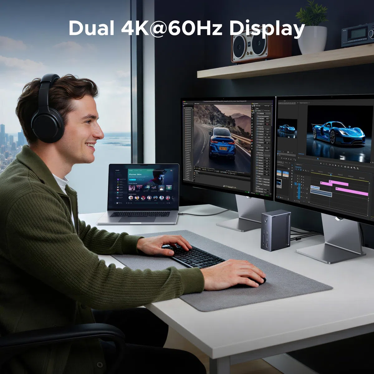 UGREEN Stacja dokująca Thunderbolt 13 w 1
