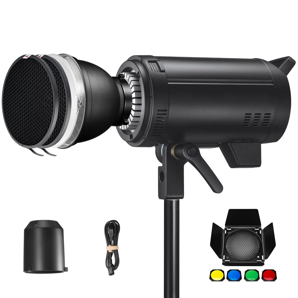 Godox DP600IIIV lampa błyskowa do studia stroboskopowego, 600 W, 5600 ± 200 K, temperatura barwowa Bowens Mount 2,4 G, bezprzewodowy system studyjny, na wesele, portret, moda
