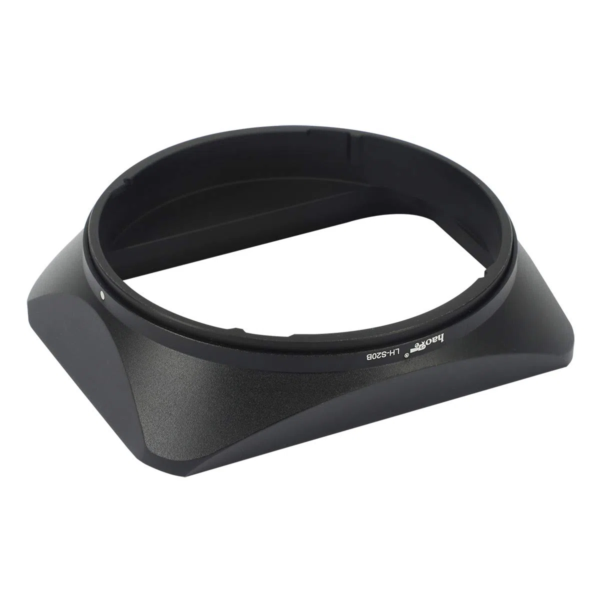 Haoge LH-S20B bagnetowa kwadratowa metalowa osłona obiektywu z zaślepką do Sony FE 20 mm F1.8 G SEL20F18G 20mm/f1.8 szerokokątny obiektyw Prime