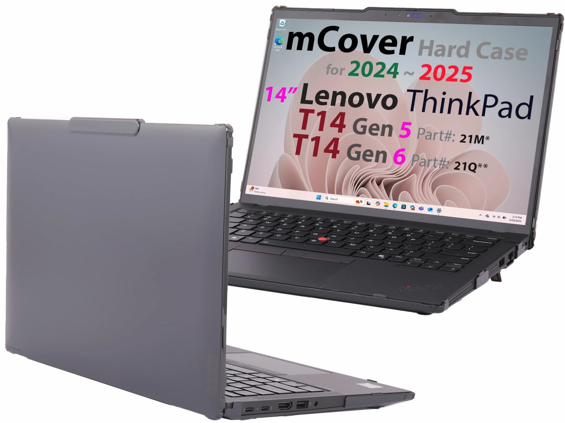 mCover Twarde etui kompatybilne z Lenovo ThinkPad T14 Gen 5/6 i P14s Gen 5/6 (AMD) 35.6 cm