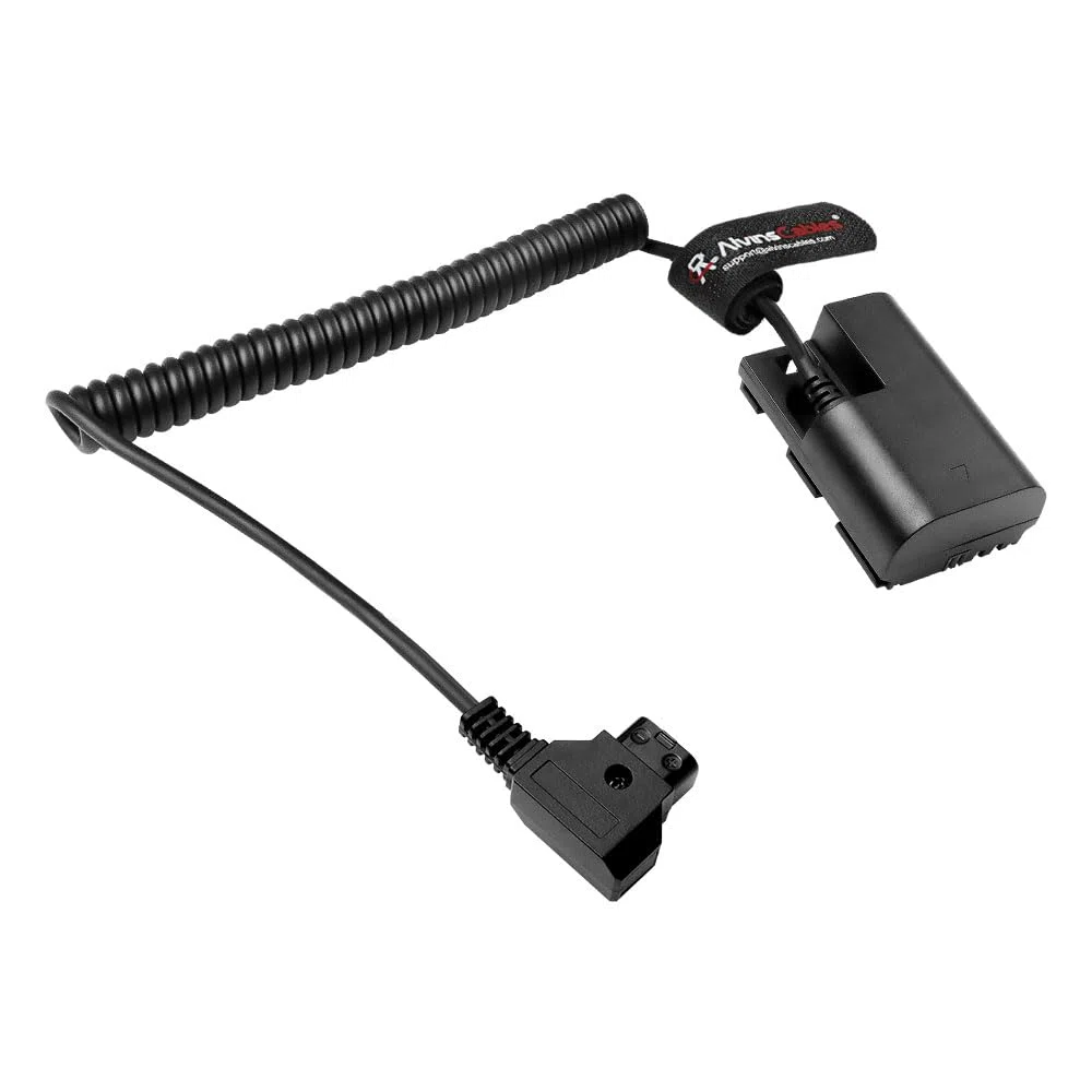Alvin's Cables D-TAP do LP-E6P Dummy Battery Power Arrotoch kabel do aparatu Canon EOS R5 Mark LL/ R5 / R6 Mark LL / R6 / R7 /R