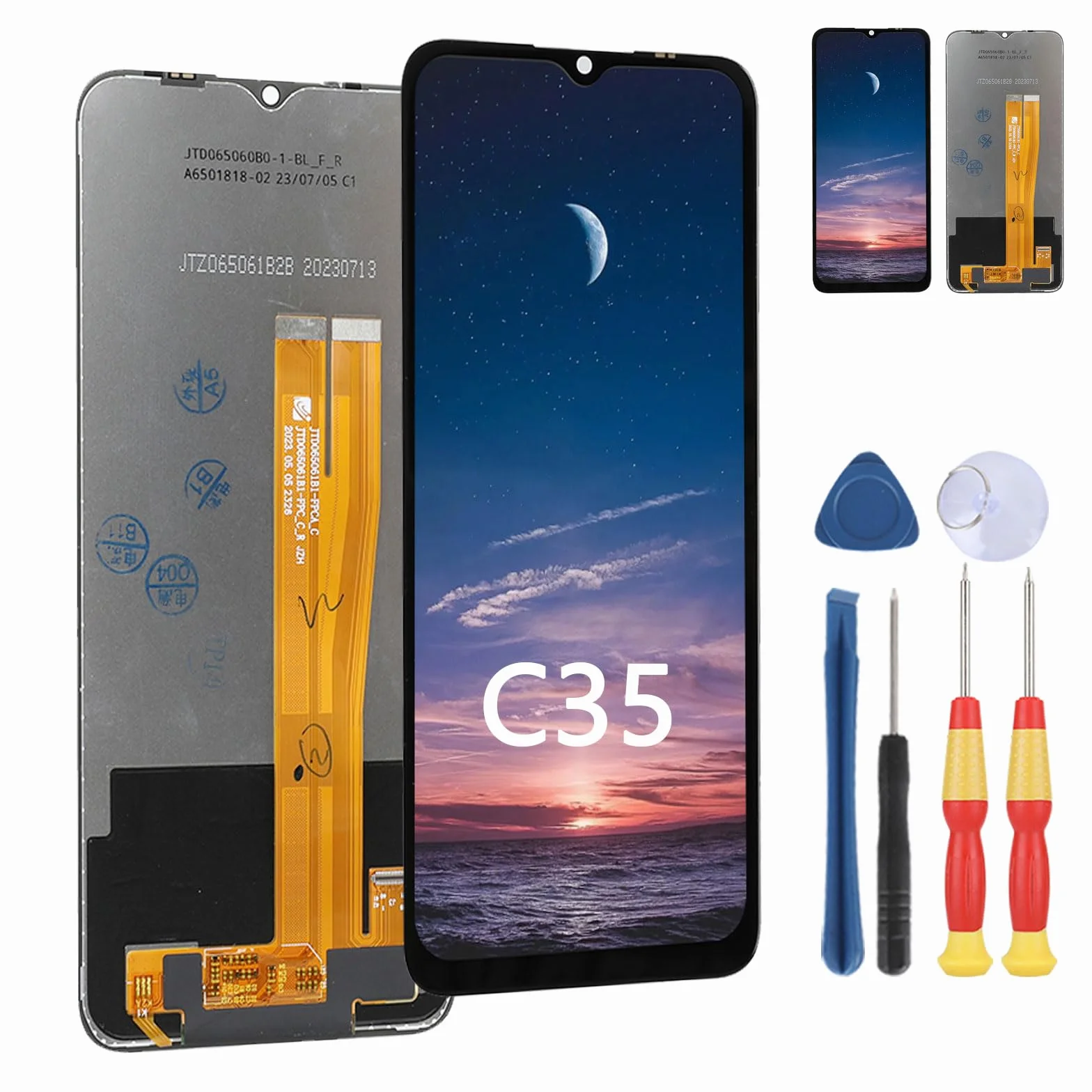Ekran dotykowy LCD Oukitel C35