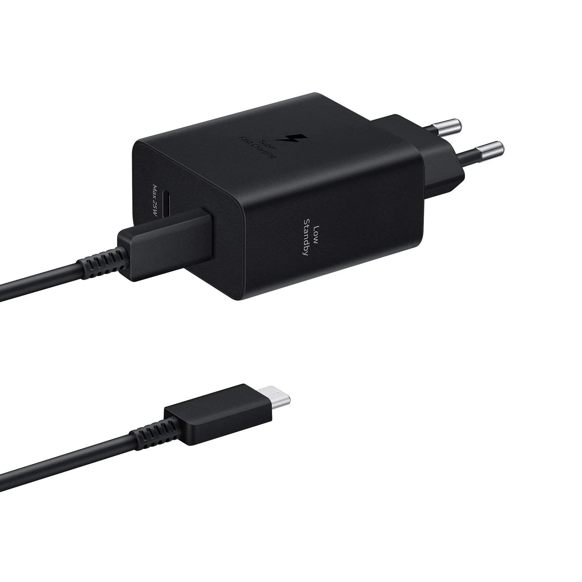 Samsung EP-T5020 Ładowarka 50 W Super Fast Charging 2x USB-C Czarna