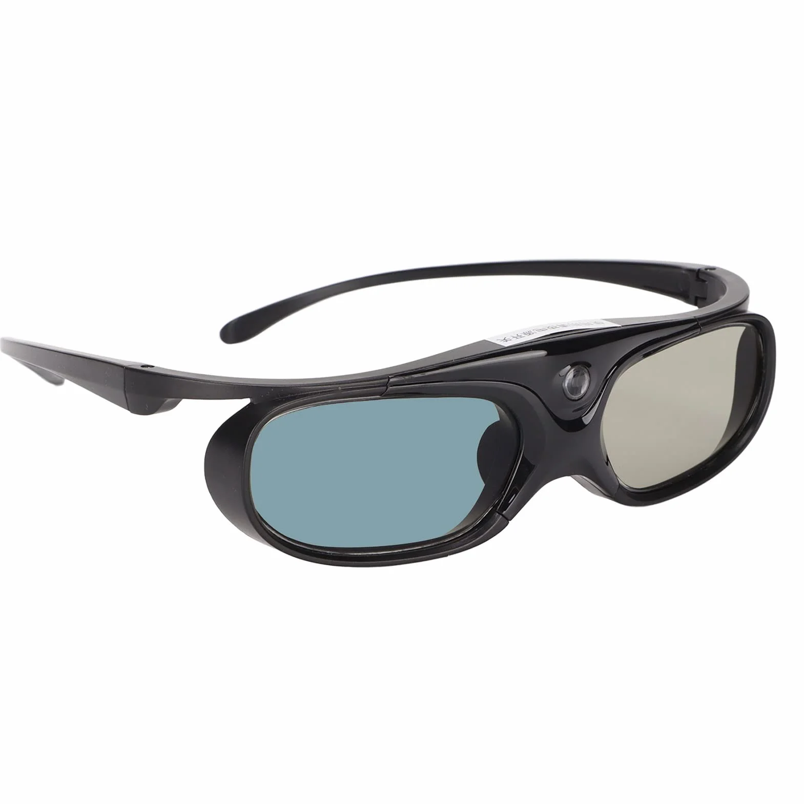 T opiky DLP okulary 3D, 1080p, 144 Hz, możliwość ponownego ładowania, DLP-Link 3D, z szerokim kątem widzenia 178°, okulary 3D z migawką 3D (czarne)