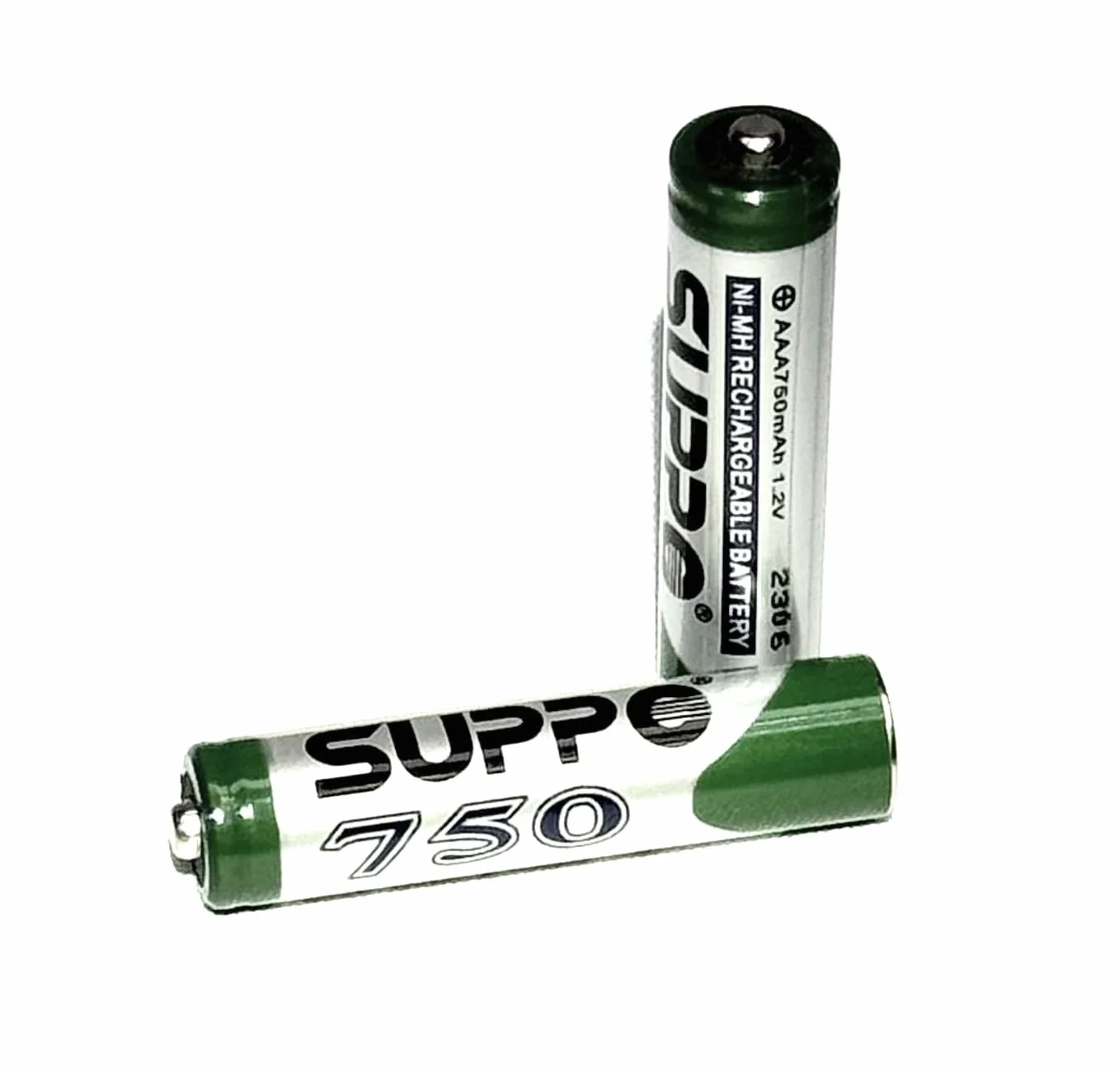 2 x Oryginalne, nadające się do ponownego naładowania akumulatory Suppo o pojemności 750 mAh do telefonów Gigaset oraz do wszystkich innych telefonów DECT