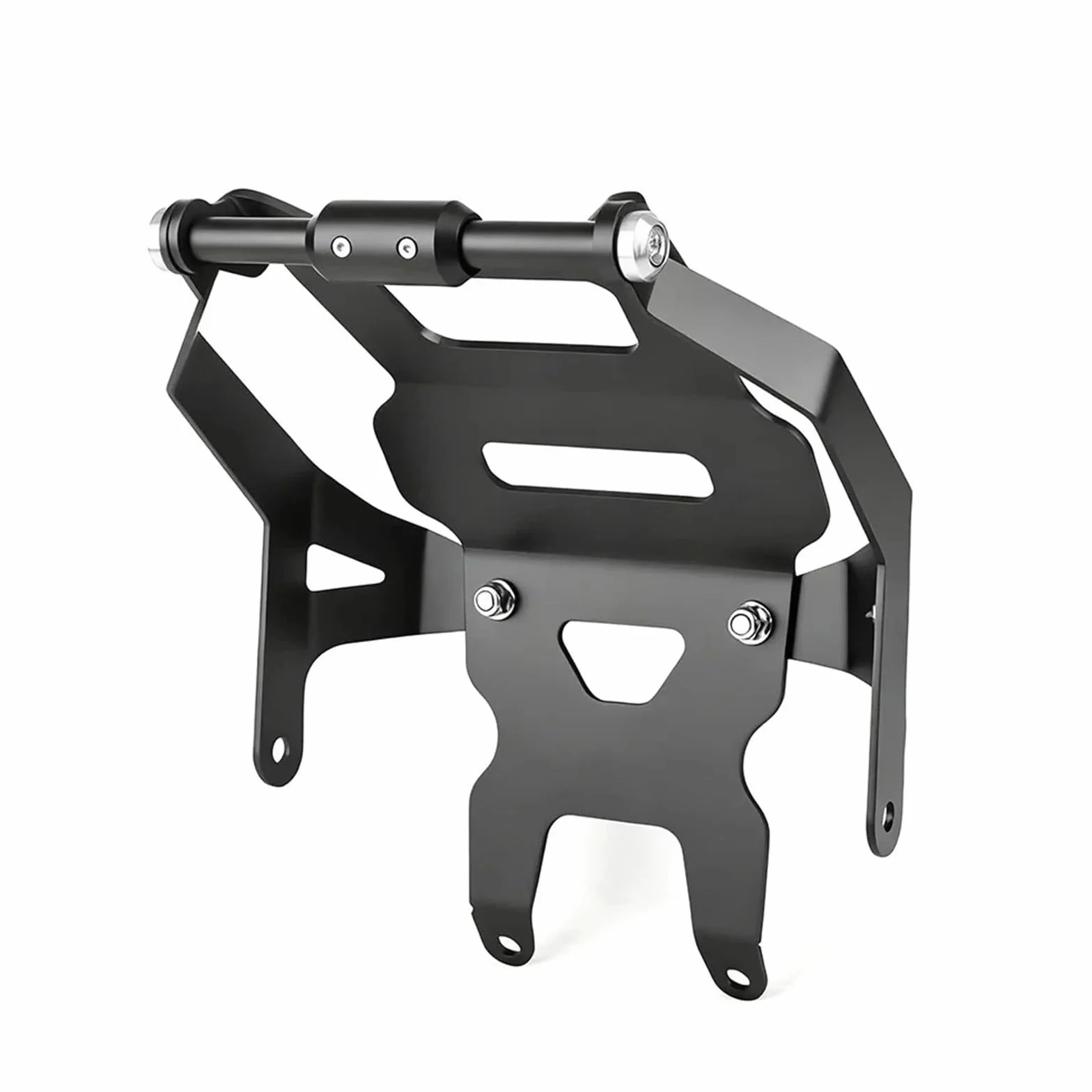 Uchwyt do nawigacji GPS Uchwyt na nawigację motocyklową, czarne części, uchwyt na nawigację GPS, pasuje do Hondy XADV 750 2021-(Silver)