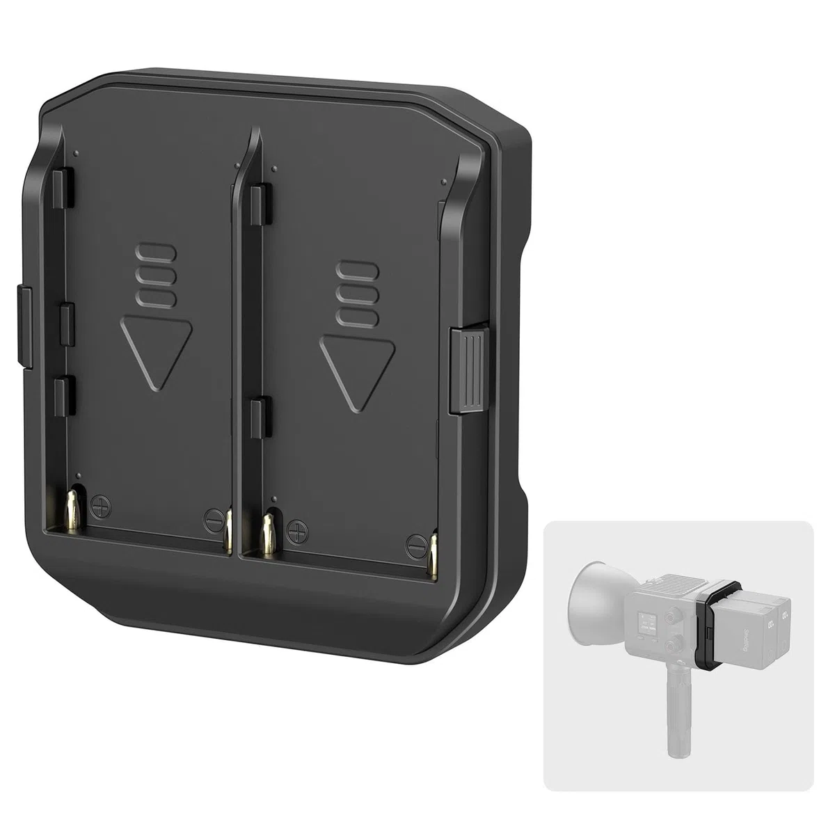SMALLRIG Płytka akumulatorowa Ultra-Slim NP-F 60W do lamp wideo RC 100B/RC 100C COB 4806