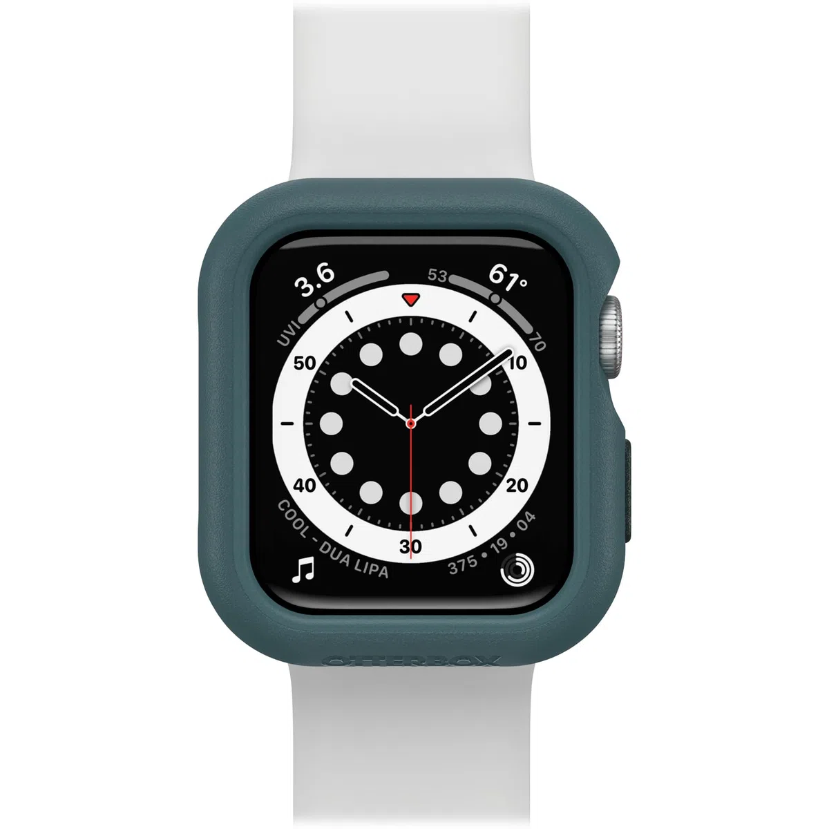 OtterBox Całodzienne etui na zegarek Apple Watch Series SE (3/2nd/1st gen)/6/5/4-44mm, Odporny na wstrząsy, elegancki futerał na zegarek Apple, chroni wyświetlacz i krawędzie, Zielony/Niebieski