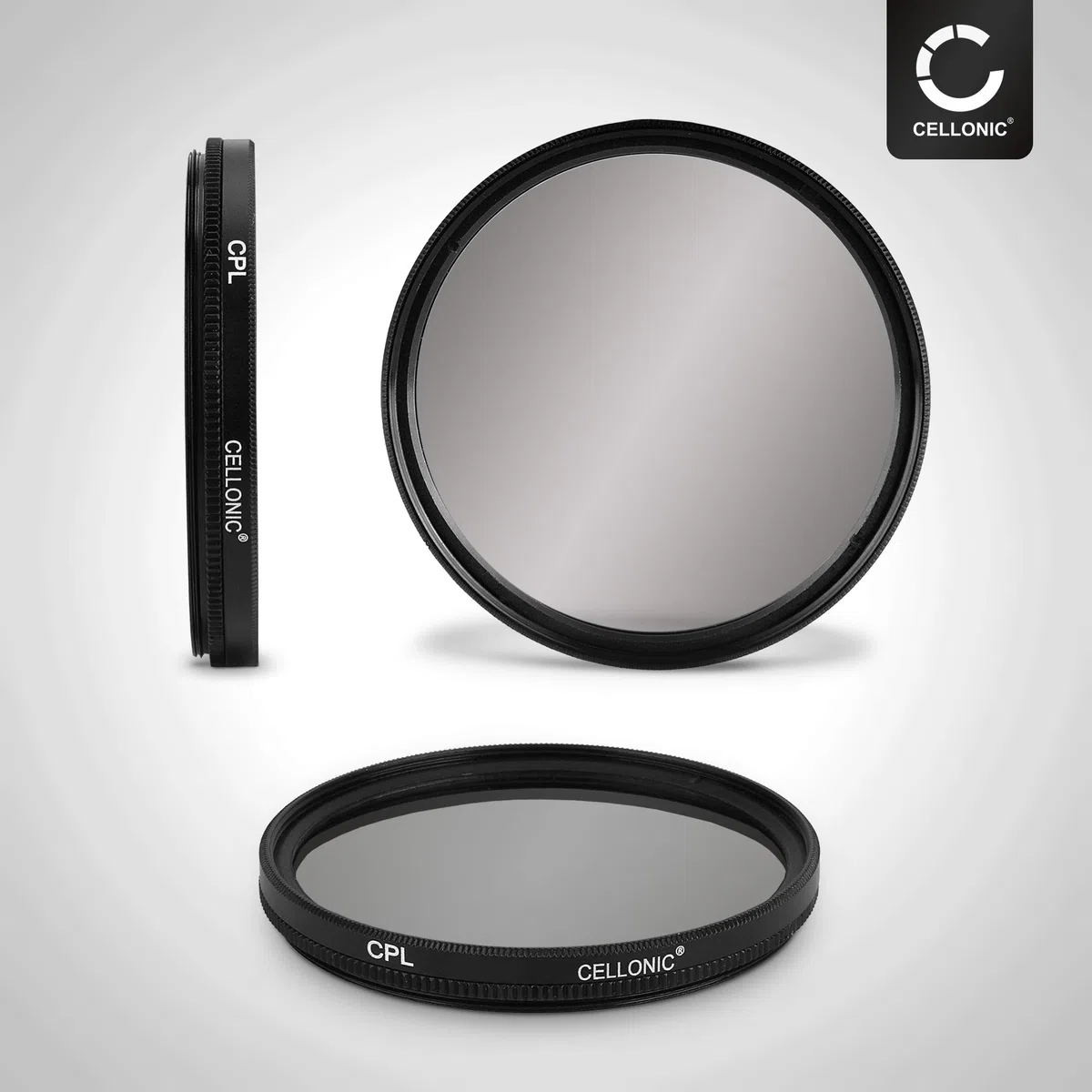 Filtr CPL kompatybilny z Canon EF (Ø 58 mm) obiektyw z gwintem filtra 58 mm - okrągły filtr polaryzacyjny, filtr polaryzacyjny CPL