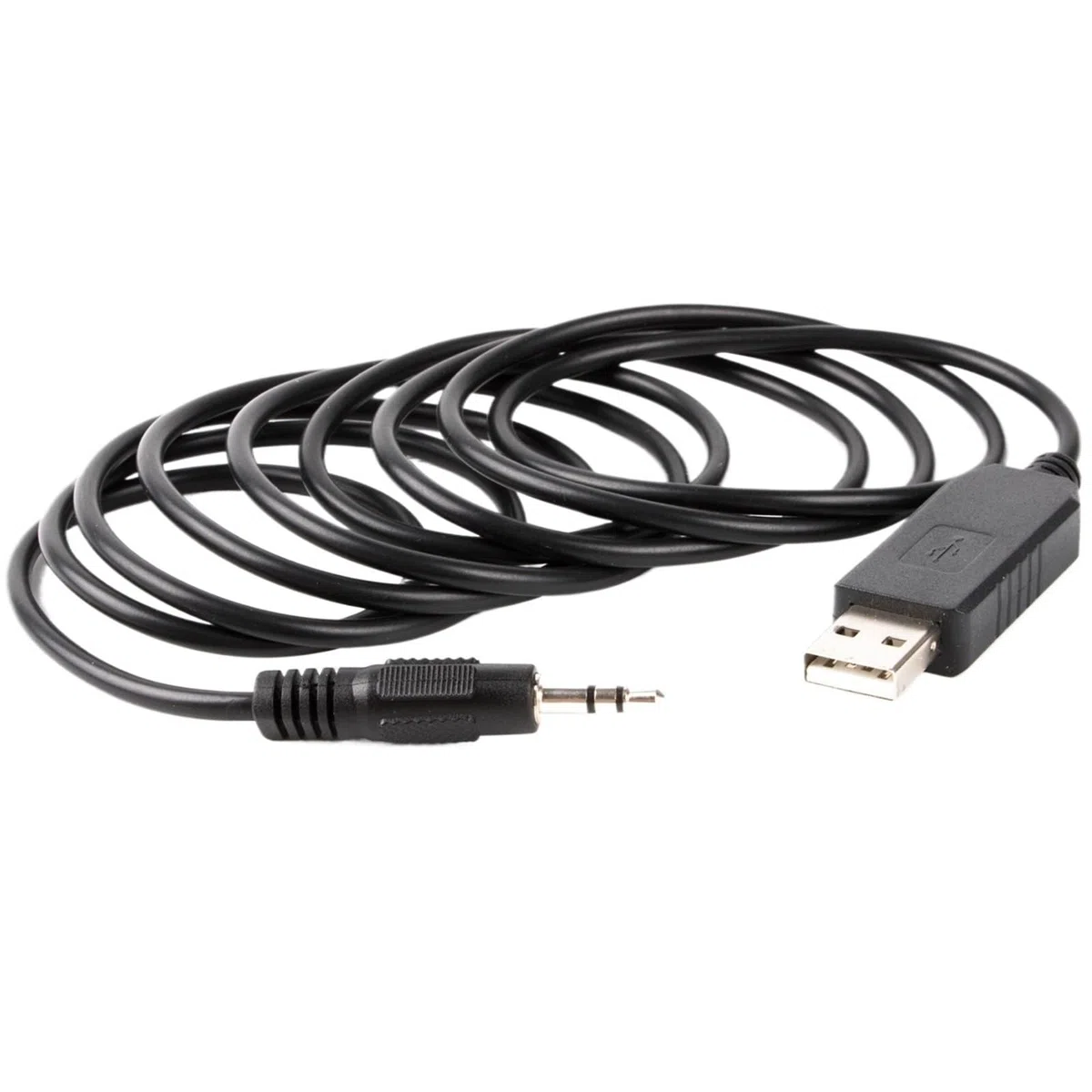 Kabel USB szeregowy RS232 z wtyczką audio AJ 2,5 mm i 3-pinowym konwerterem TRS 3P 1,8 m (T-RX r-TX s-GND)