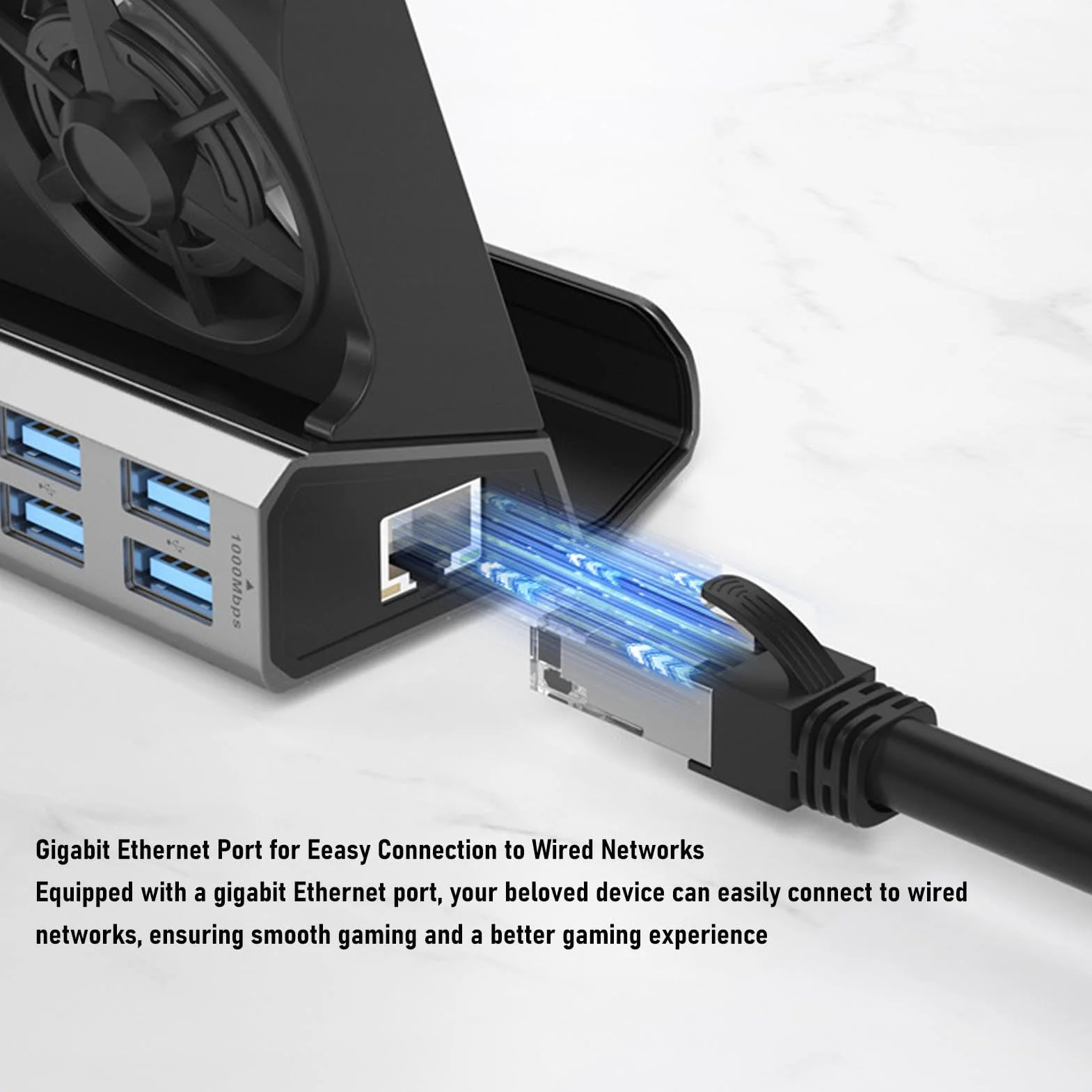 Fockety Stacja dokująca do Steam Deck/ROG Ally/Legion Go/MSIClaw, 10 w 1 Steam Deck Dock z HDMI 4K@60Hz, gigabitowym Ethernetem 1000 Mb/s, 2 portami USB 3.0, ładowaniem 100 W
