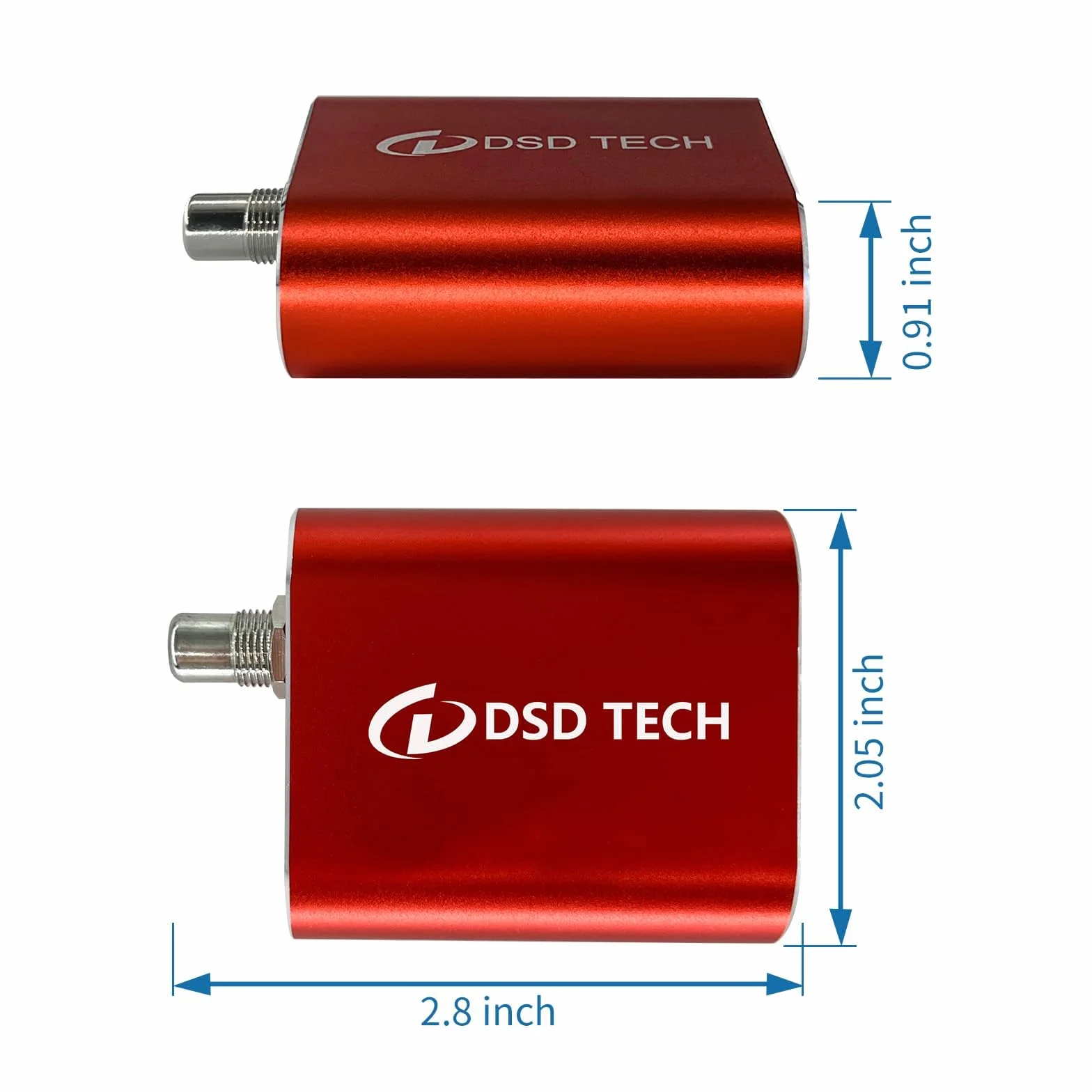 DSD TECH SH-AU02A Koncentryczny adapter audio SPDIF USB na TOSLINK 96K 24Bit