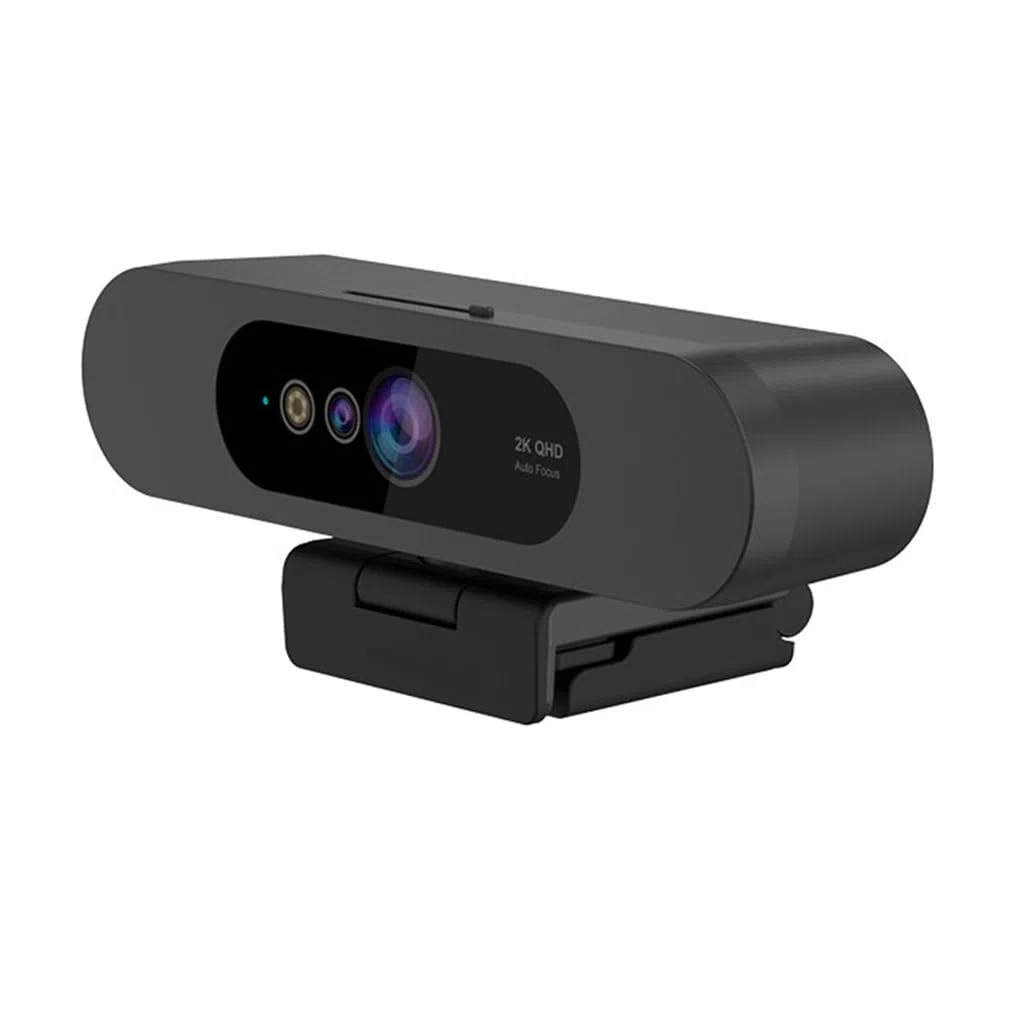 2K Webcam Z Mikrofonem, Kamera Komputerowa USB Do Laptopa, Komputera Stacjonarnego, PC HD Web Camera Do Rozmów Wideo, Strimowania Gier I Spotkań Online