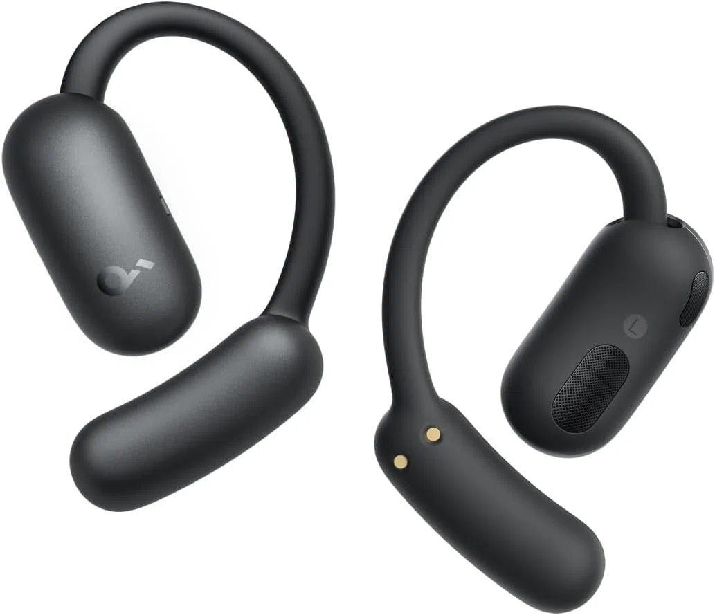 soundcore AeroFit 2 firmy Anker(odnowiony), słuchawki otwarte, regulowane zaczepy na uszy, ścisłe dopasowanie, bogaty bas, dźwięk bezprzewodowy Hi-Res, 42 godz. odtwarzania