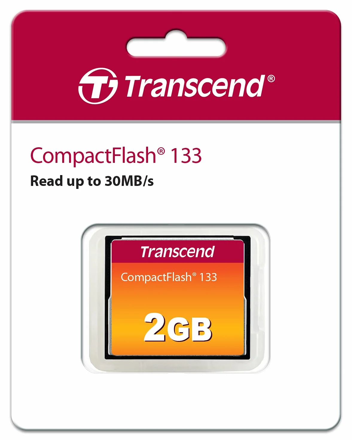 Transcend 2 GB Compact Flash 133x karta pamięci
