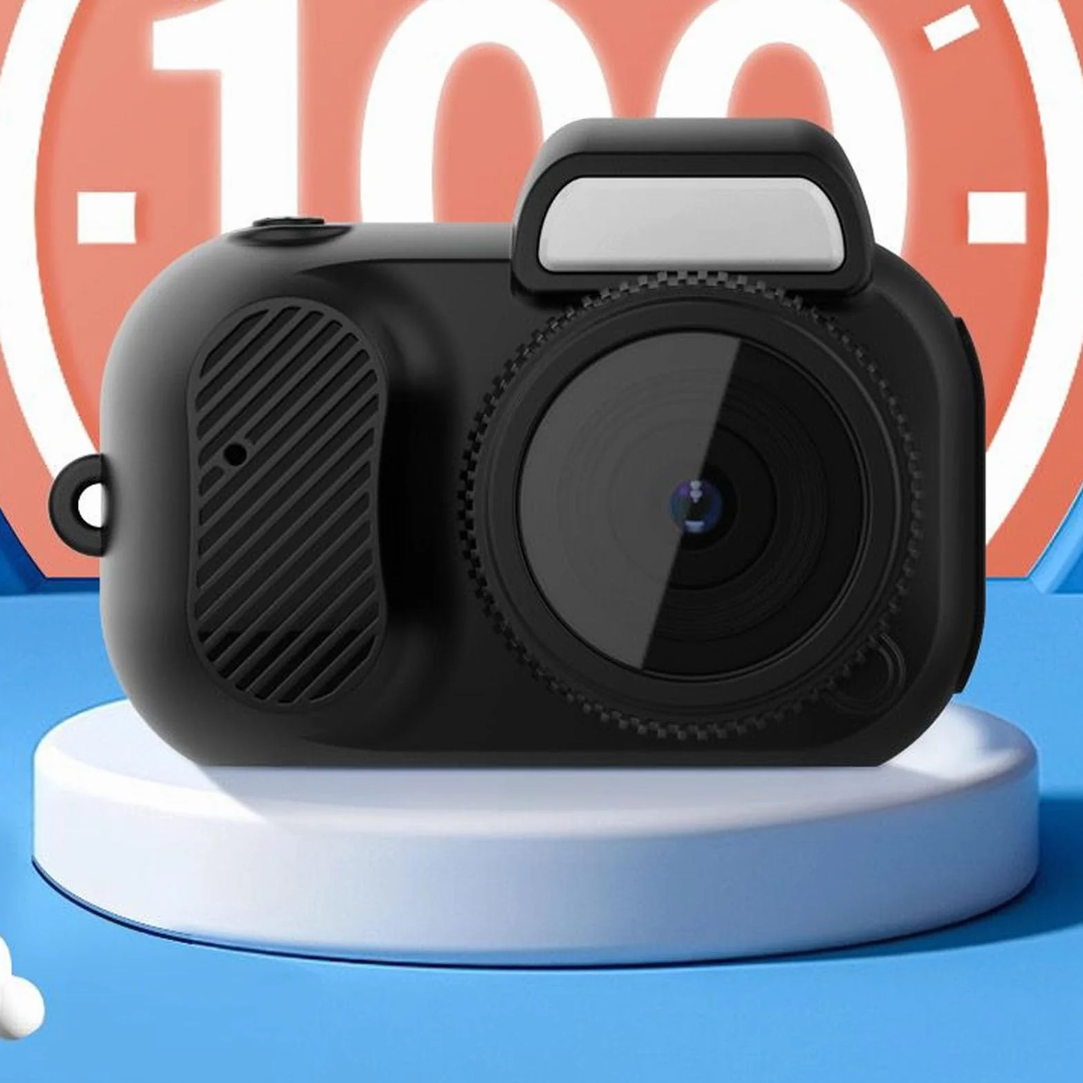 Mini Aparat Cyfrowy, 0. 96 Cali Ekran HD 1080P Mała Kamera Wideo, Przenośna Kamera Akcji dla Dzieci 180 MAH