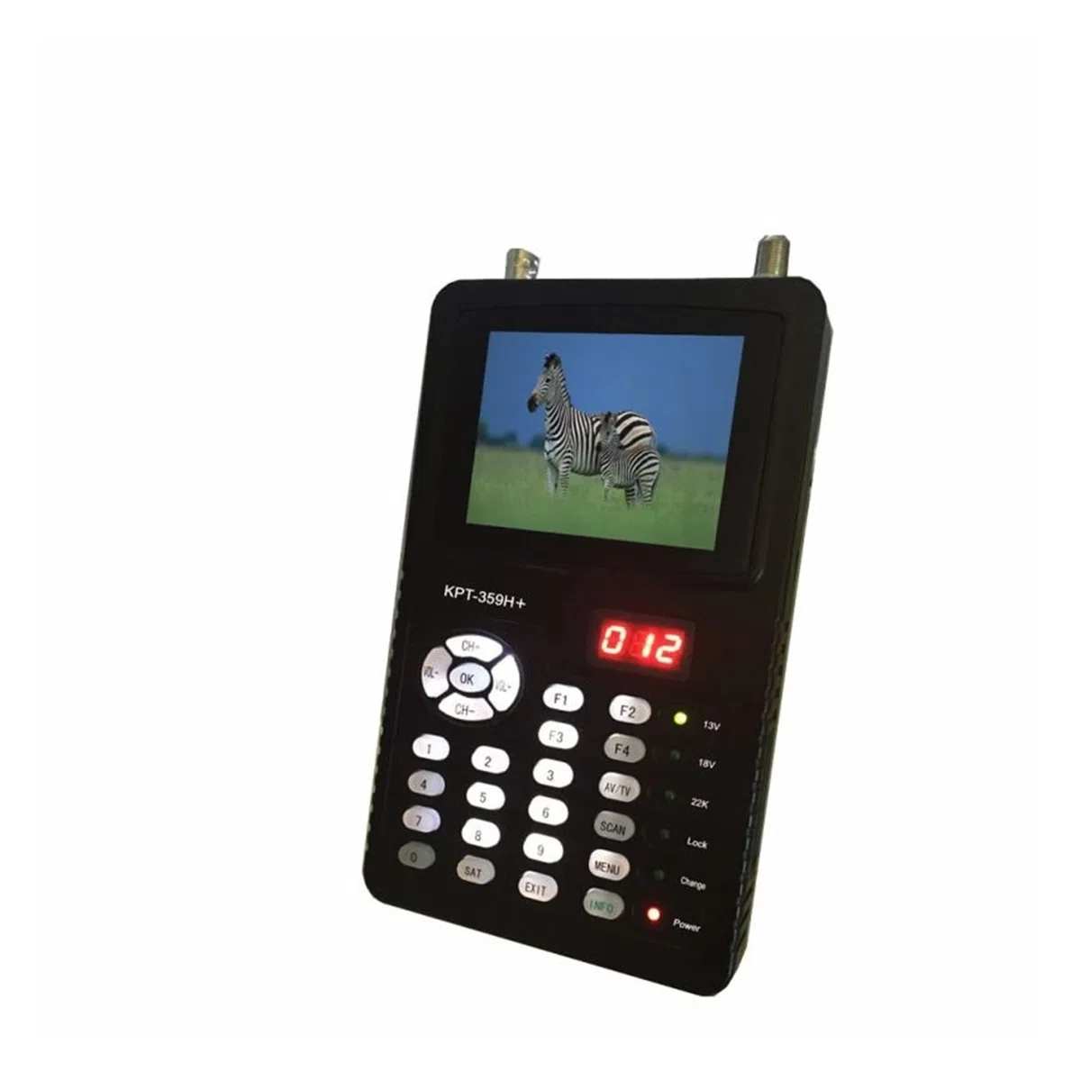 Wyszukiwarka Satelitów, KPT-359H DVB-S2 FTA C KU Band Digital Satellite Finder Meter With MPEG-2/MPEG-4