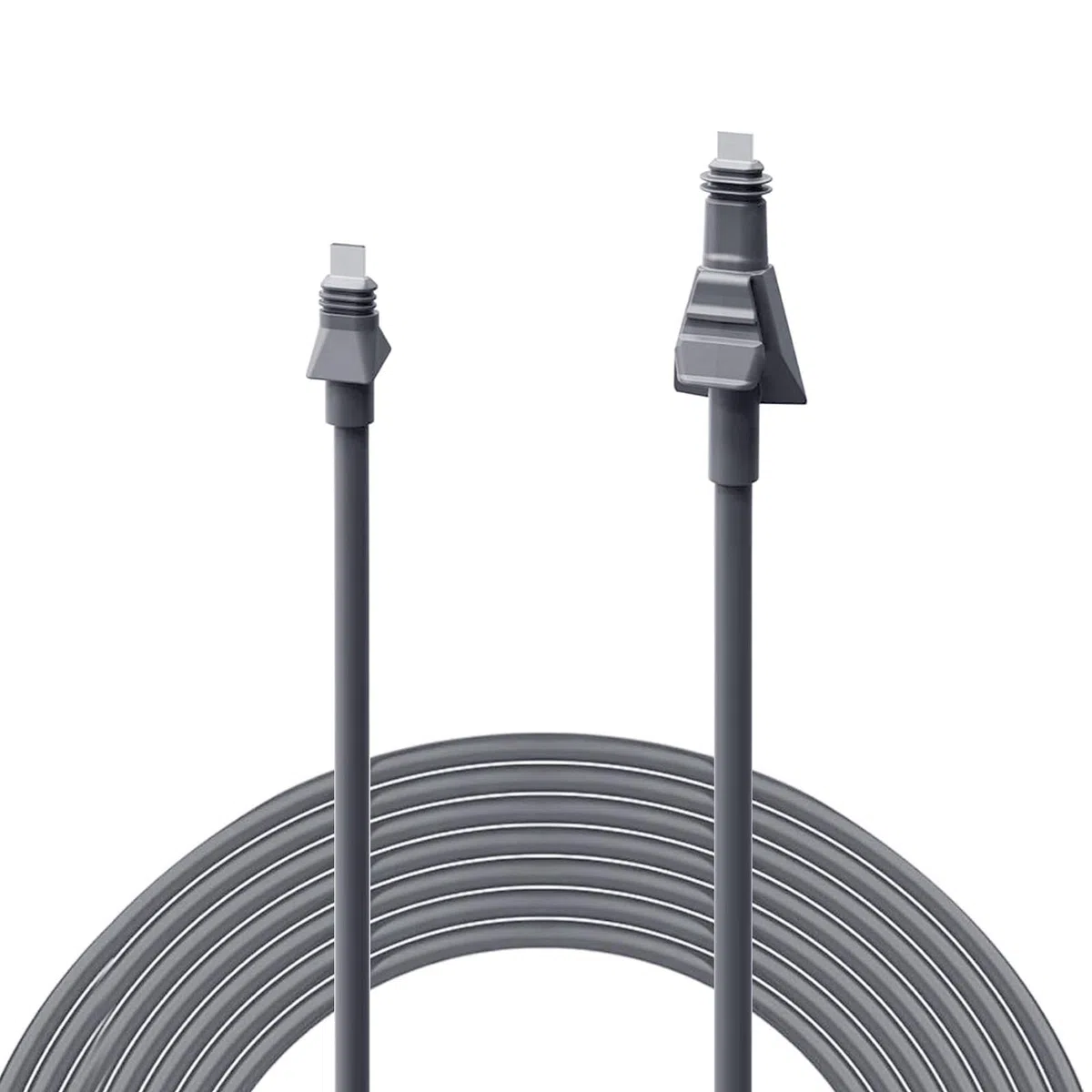 Prostokątny Kabel Zamienny do Routera Satelitarnego 35 M, Płaska Technologia POE o Wysokiej Wydajności ze Stabilnym Połączeniem, Gumowy materiał Miedziany