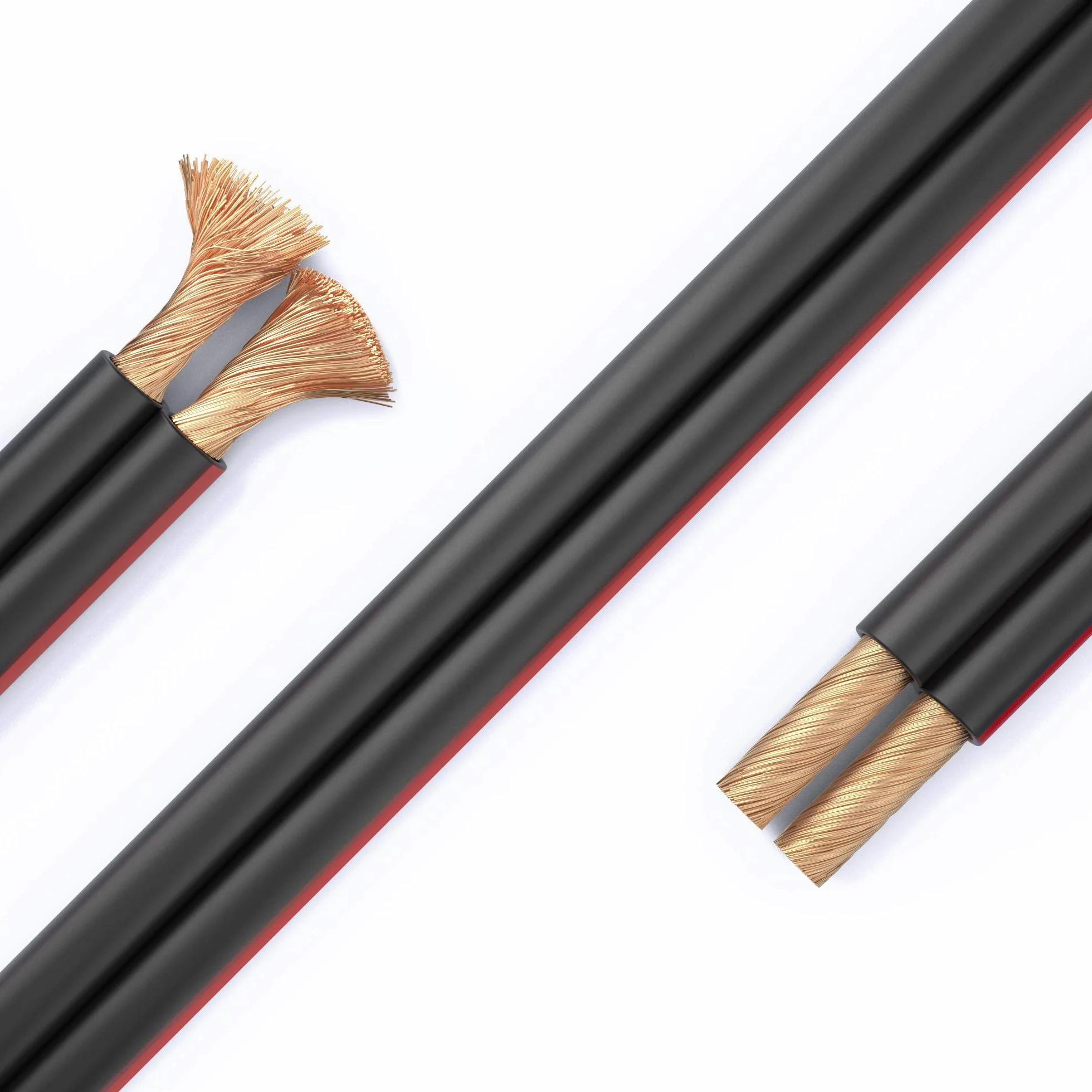 PureLink Kabel głośnikowy OFC 2 x 4,00 mm² 0,20 mm, 10,0 m, kabel miedziany z czystej miedzi do głośnika HiFi głośników subwoofera, kabel audio z oznaczeniem polaryzacji, czarny
