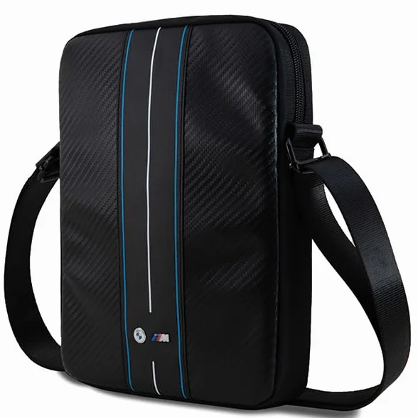 CG MOBILE BMW torba BMTB8COMSCAKL 8" czarna Carbon Blue Stripes