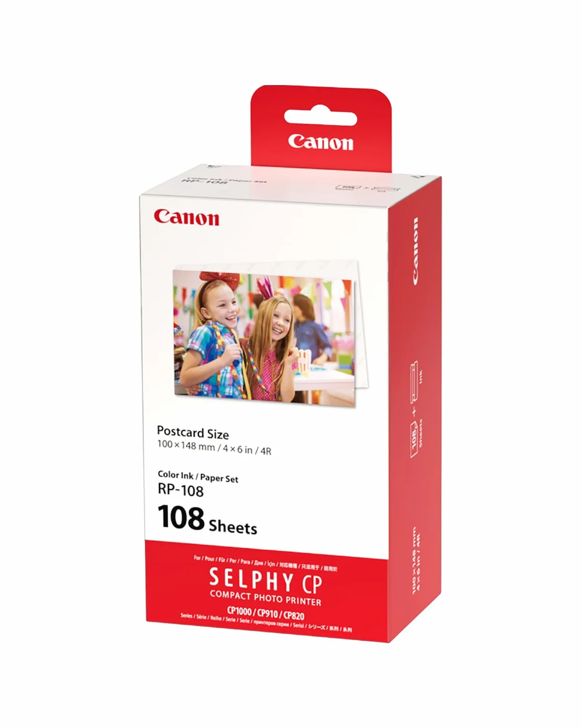 Canon RP-108 Kolorowy Kartridż do Drukarki, 108 szt.