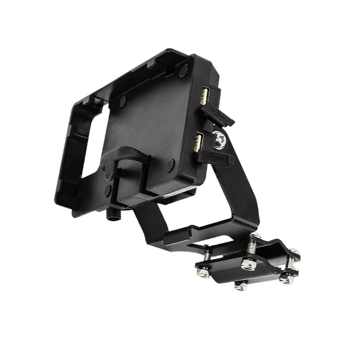 Motocyklowy uchwyt nawigacyjny GPS Pasuje do Honda Africa Twin CRF1000L 2018-2019 Uchwyt na telefon komórkowy, uchwyt na nawigację GPS(USB charging A)