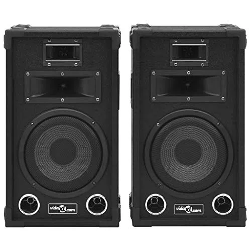 Głośniki pasywne HiFi, 800 W, 2-częściowy zestaw do muzyki, płyt winylowych, kina domowego, gier, laptopów i komputerów PC
