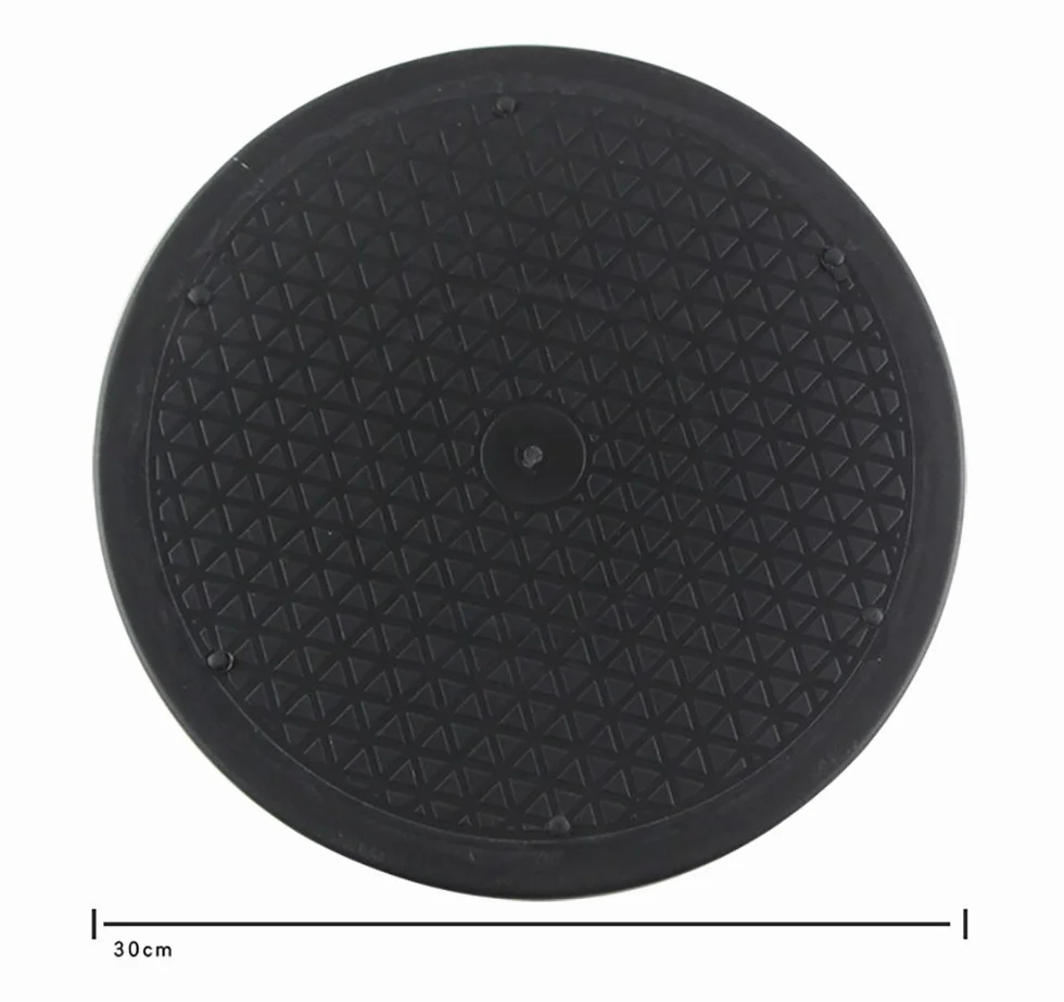 RETON 30.5 cm Obrotowy stojak na ciasto z łożyskami kulkowymi ze stali, wielofunkcyjny obrotowy stojak Lazy Susan, obrotowy stojak 360° do telewizora, komputera, ciasta (1 szt.)