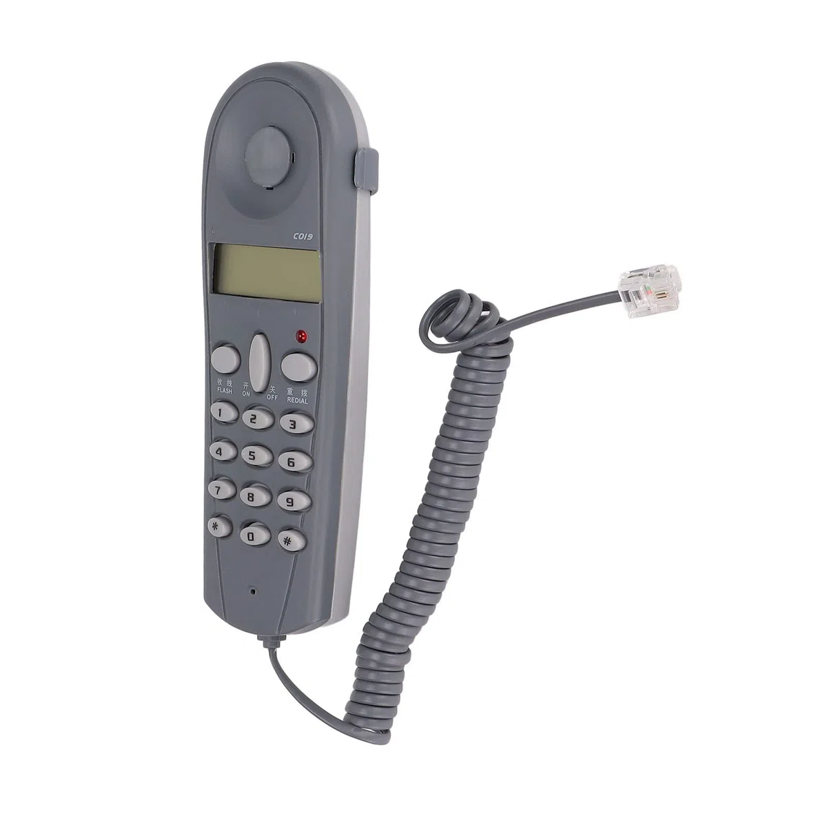 Telefon przewodowy naścienny, telefony naścienne Telefon stacjonarny z redukcją szumów Ponowne wybieranie ostatniego numeru dla domowego biura Hotelowego Salonu