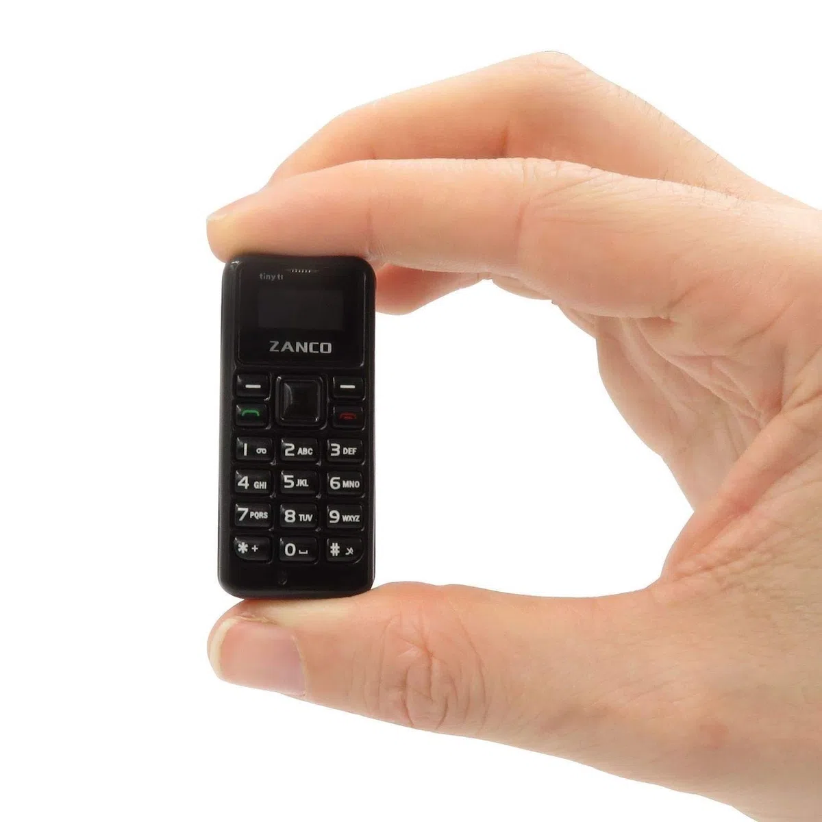 Zanco Tiny T1 Telefon komórkowy 3 GB Czarny