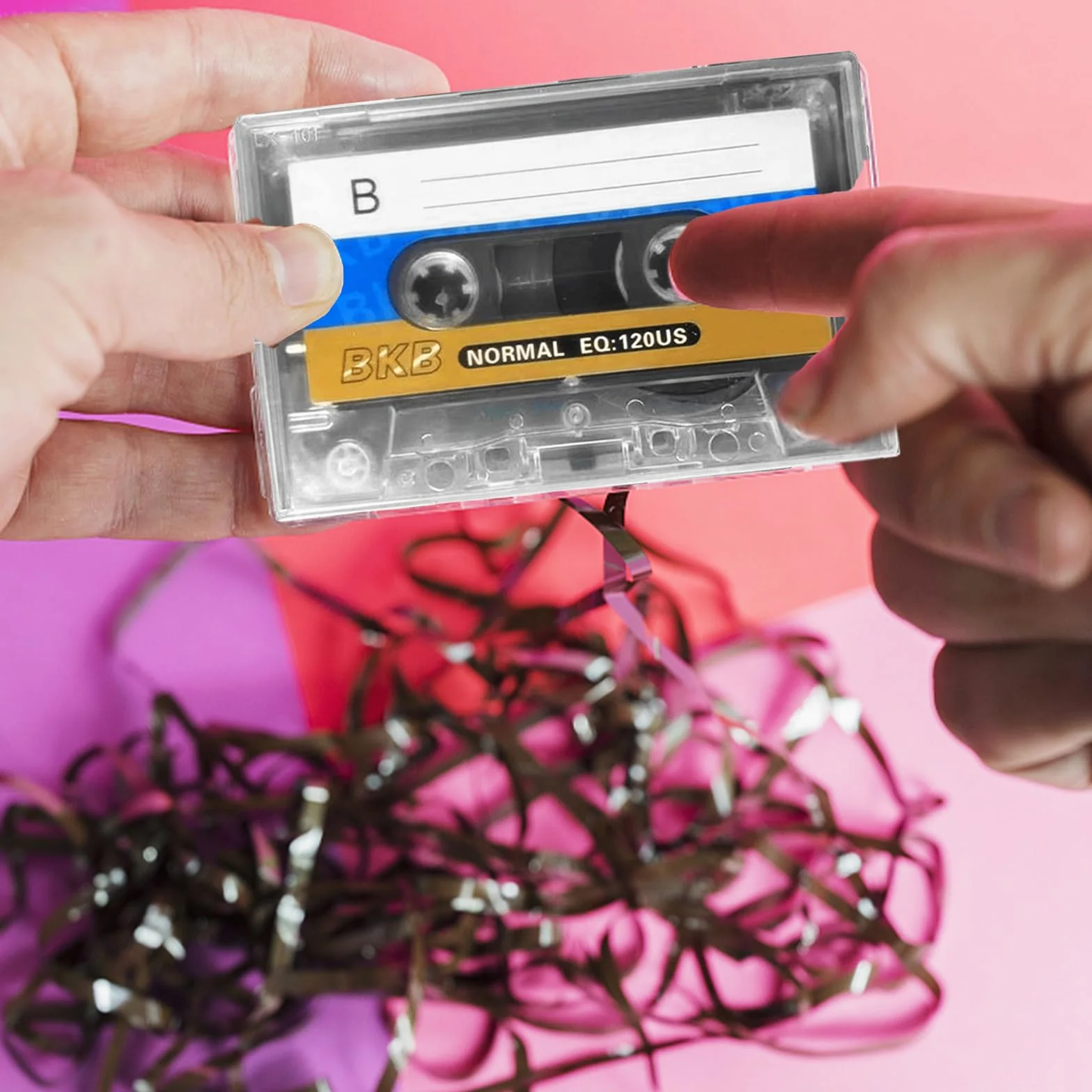 Kasety audio 90 min Empty Cassette Tapes puste kasety do muzycznych nagrań z redukcją szumów