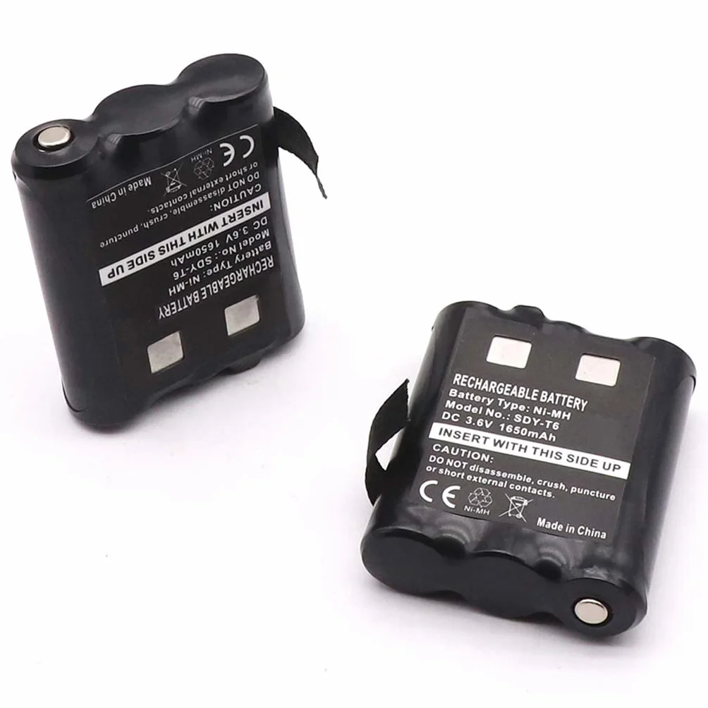 2 x 1650 mAh 3,6 V akumulatory PMNN4477AR 1532 do Motorola PMR446 krótkofalówka Walkie Talkabout TLKR T92 H2O T82 Extreme T62 T605 H2O T800 AA bateria