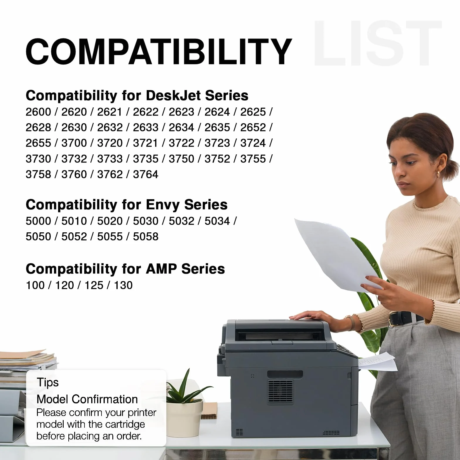 Economink 304 Wkłady atramentowe Combo Pack do HP 304 XL Envy 5020 DeskJet 2600